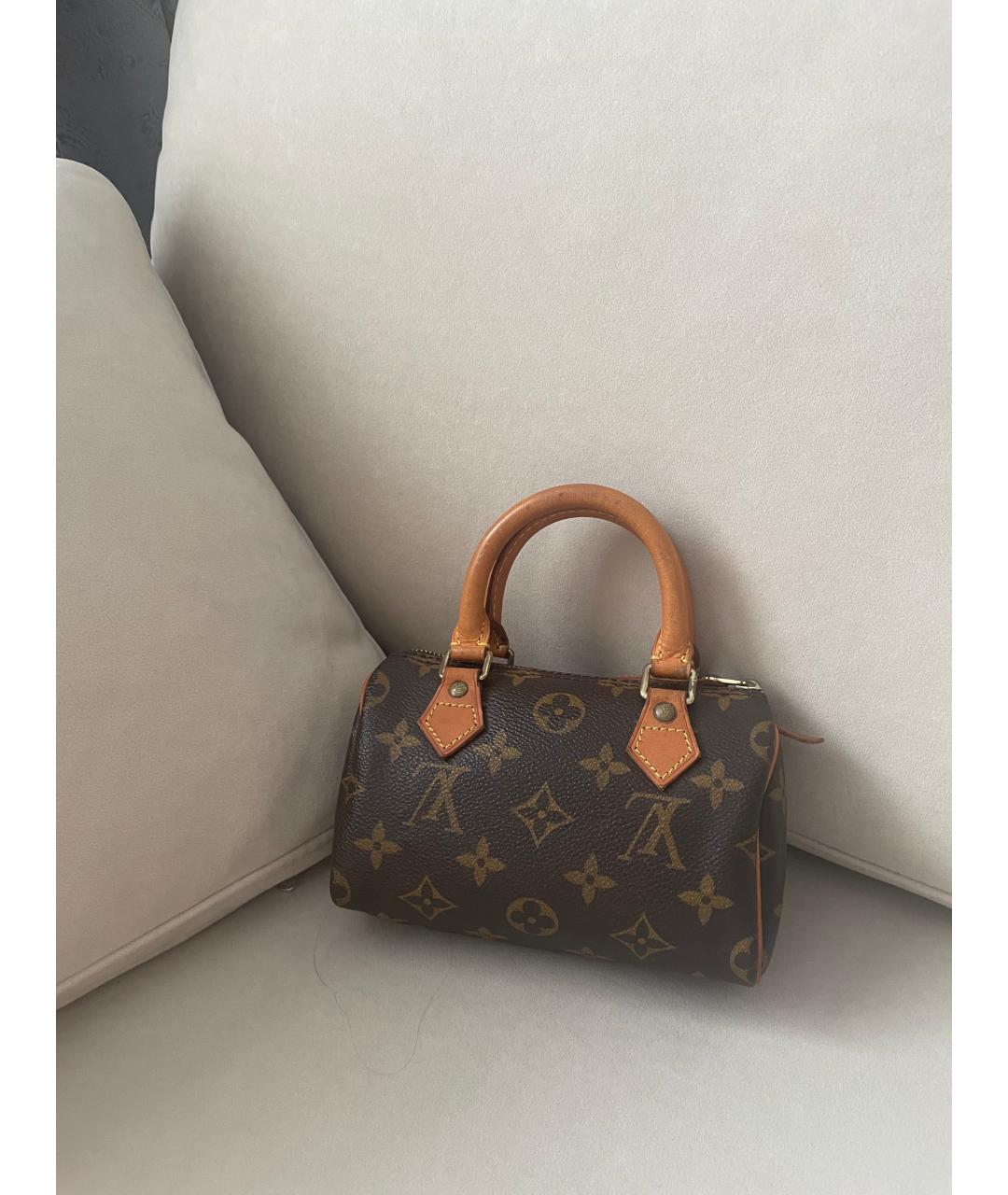 LOUIS VUITTON Коричневая сумка через плечо, фото 2
