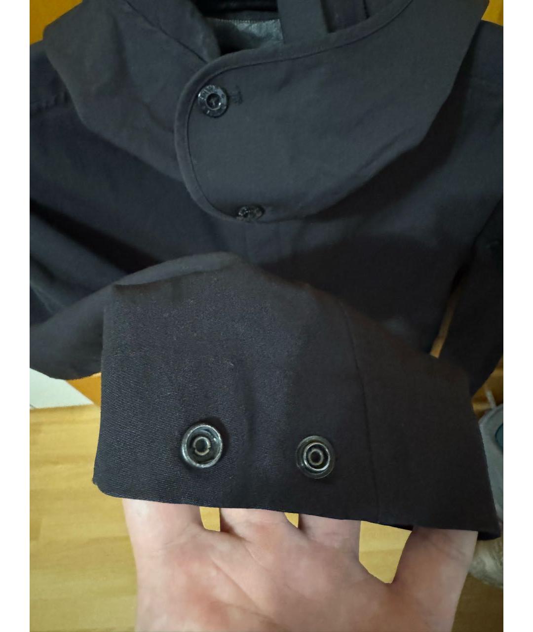 STONE ISLAND Черная полиэстеровая куртка, фото 4