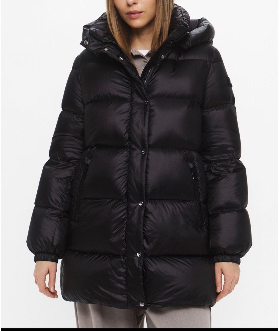 ADD Черный полиамидовый пуховик, фото 2