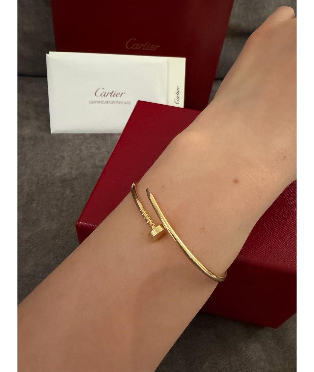 CARTIER Золотой браслет из желтого золота, фото 3