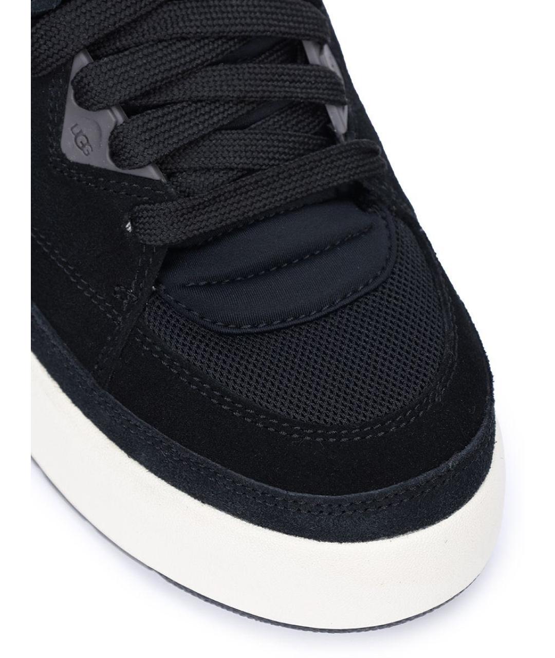 UGG AUSTRALIA Черные замшевые кроссовки, фото 3