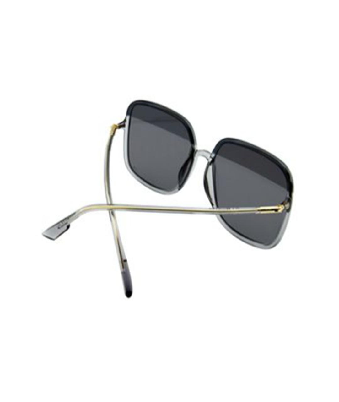 CHRISTIAN DIOR Черные пластиковые солнцезащитные очки, фото 3