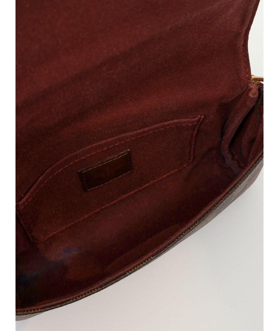 LOUIS VUITTON Коричневая сумка через плечо, фото 7