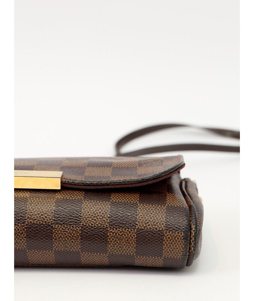 LOUIS VUITTON Коричневая сумка через плечо, фото 8