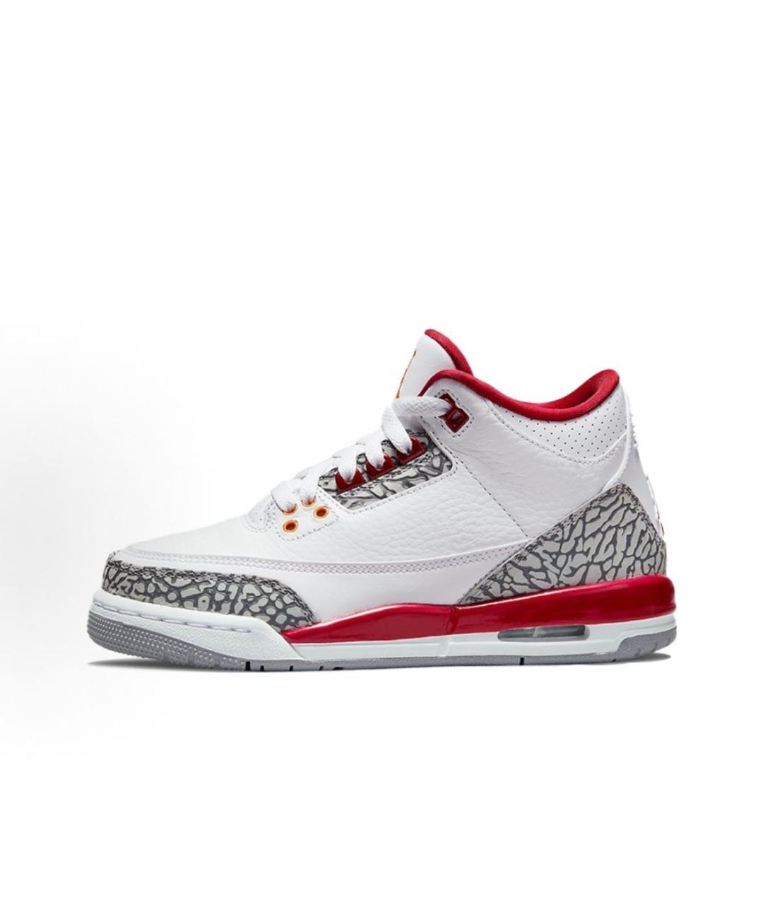 JORDAN Белые кожаные кроссовки, фото 3