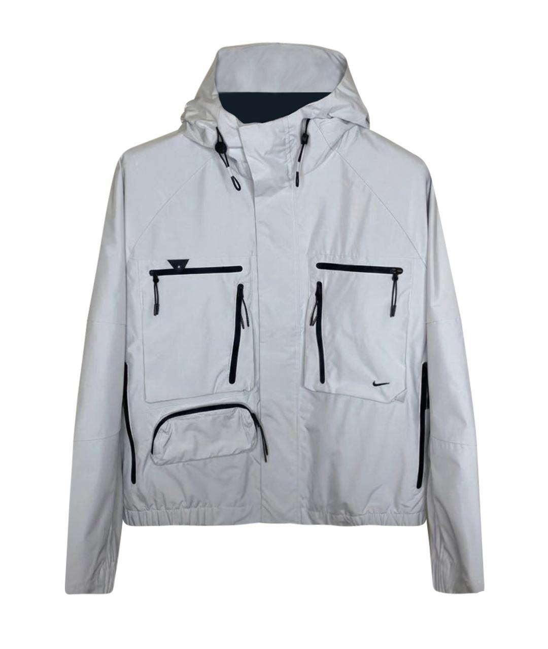 NIKE Серая полиэстеровая куртка, фото 1