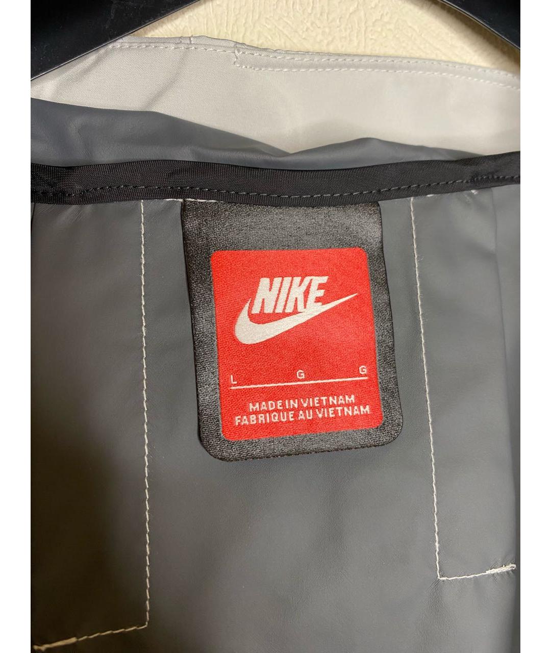 NIKE Серая полиэстеровая куртка, фото 3