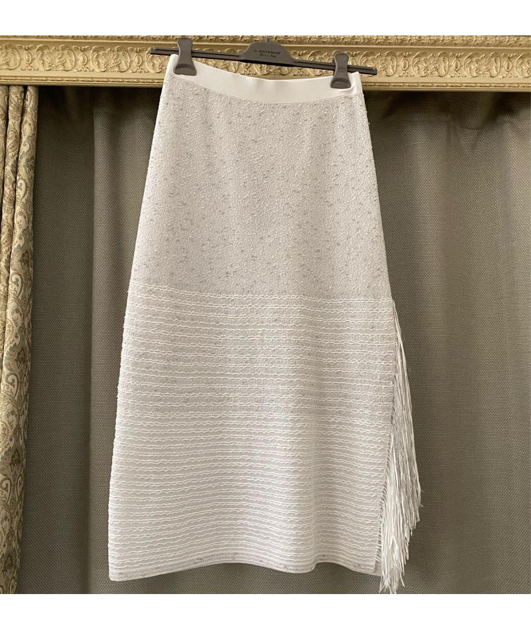 D.EXTERIOR Белая юбка макси, фото 9