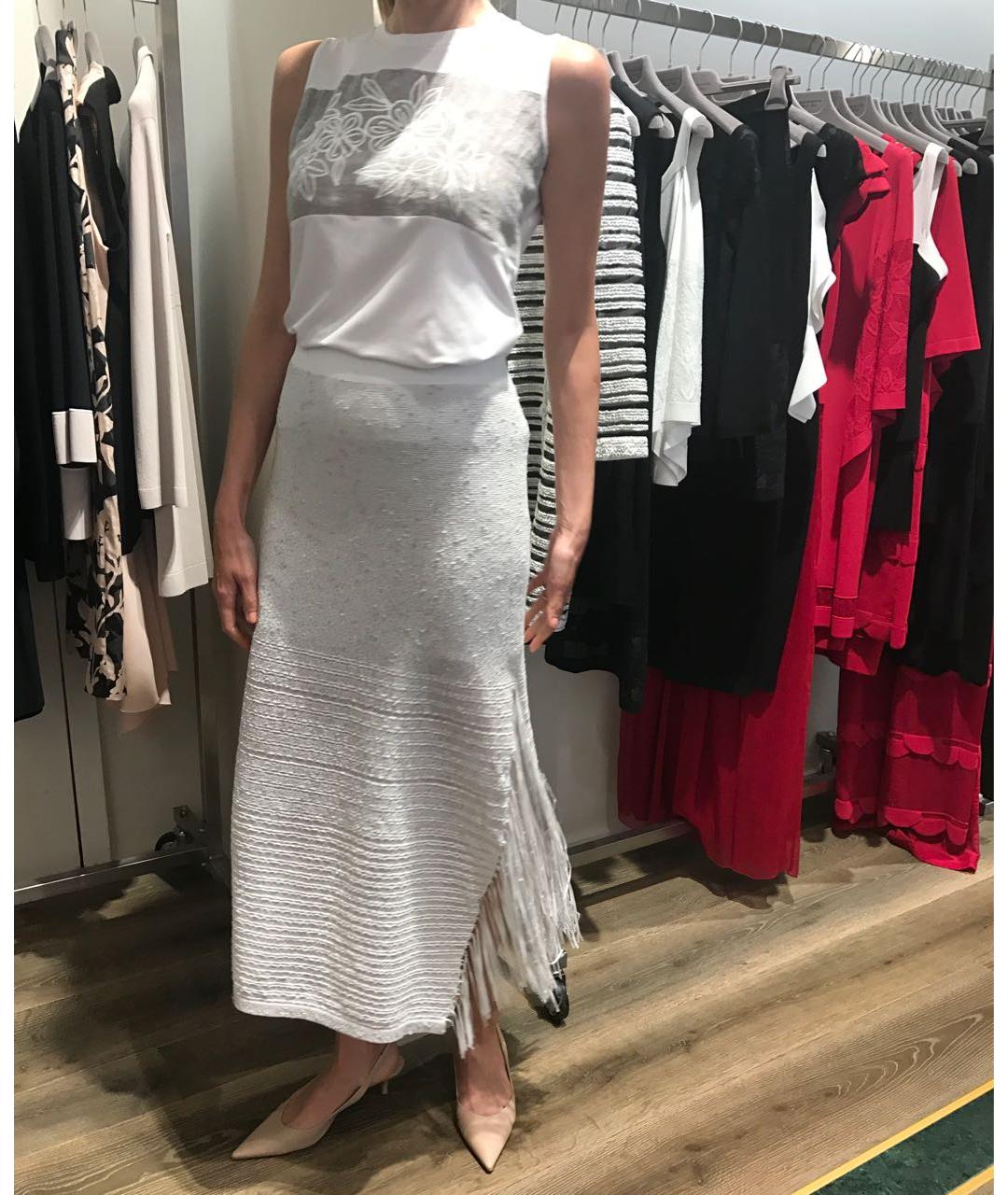 D.EXTERIOR Белая юбка макси, фото 7