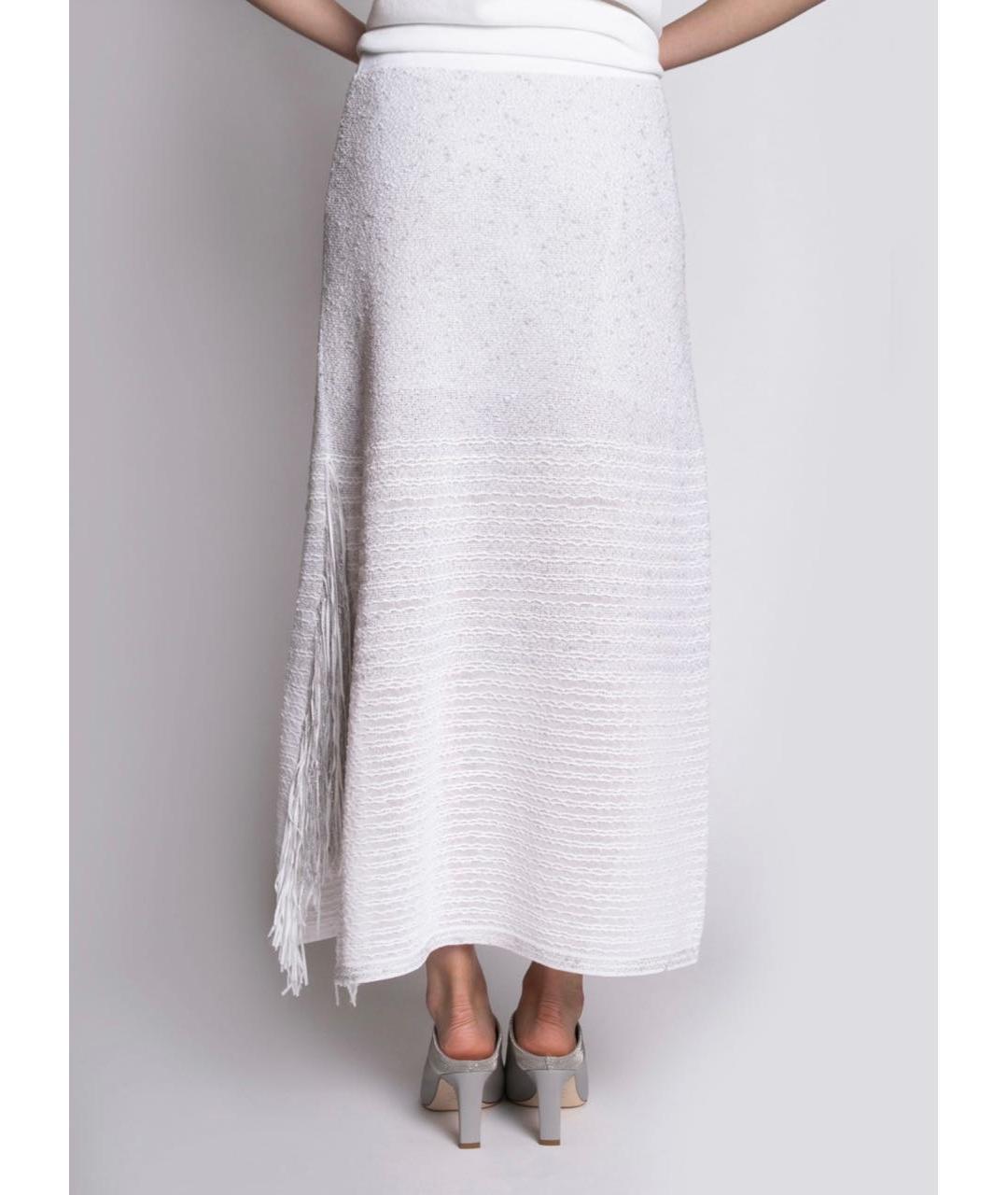 D.EXTERIOR Белая юбка макси, фото 5