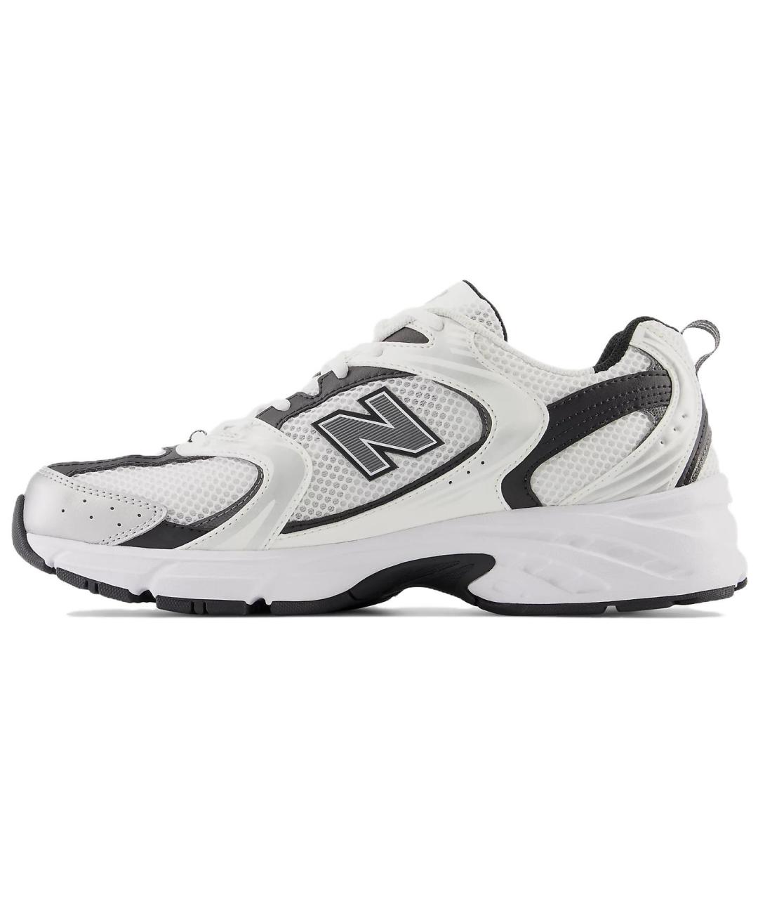 NEW BALANCE Белые текстильные кроссовки, фото 2