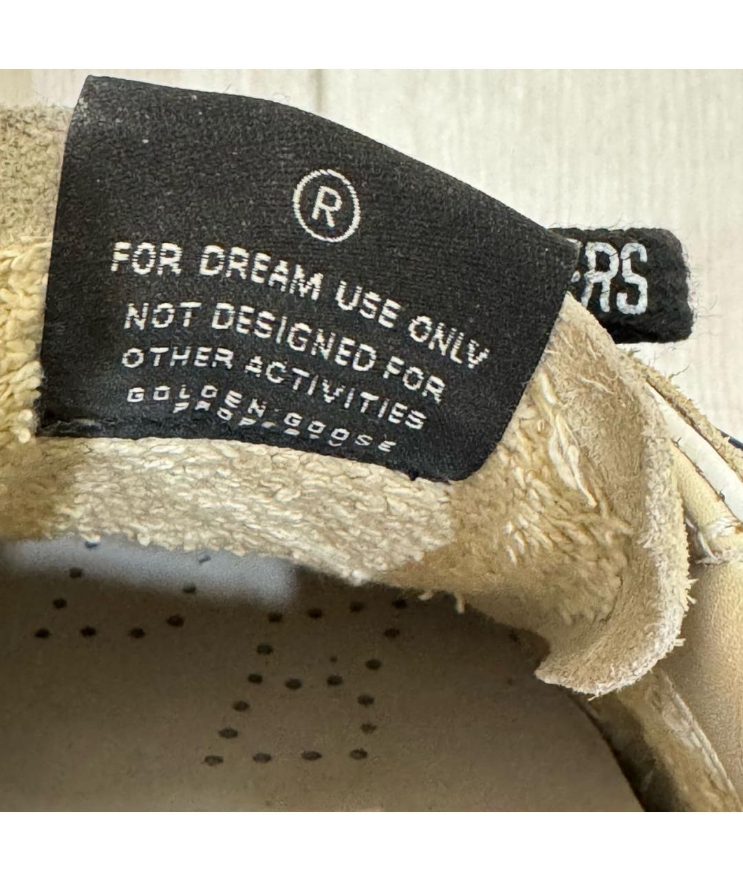 GOLDEN GOOSE DELUXE BRAND Белые кожаные кеды, фото 5