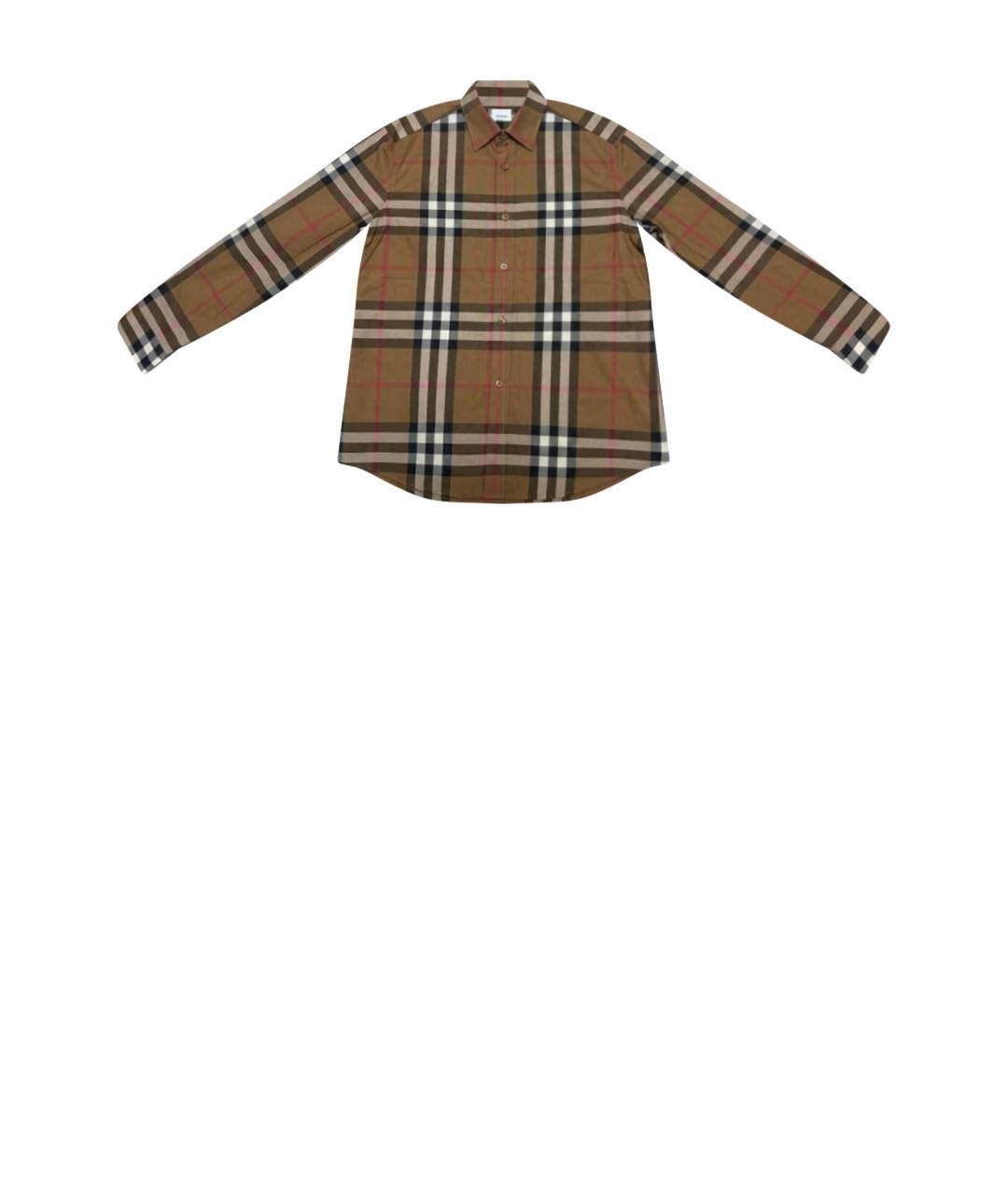 BURBERRY Хлопковая кэжуал рубашка, фото 1