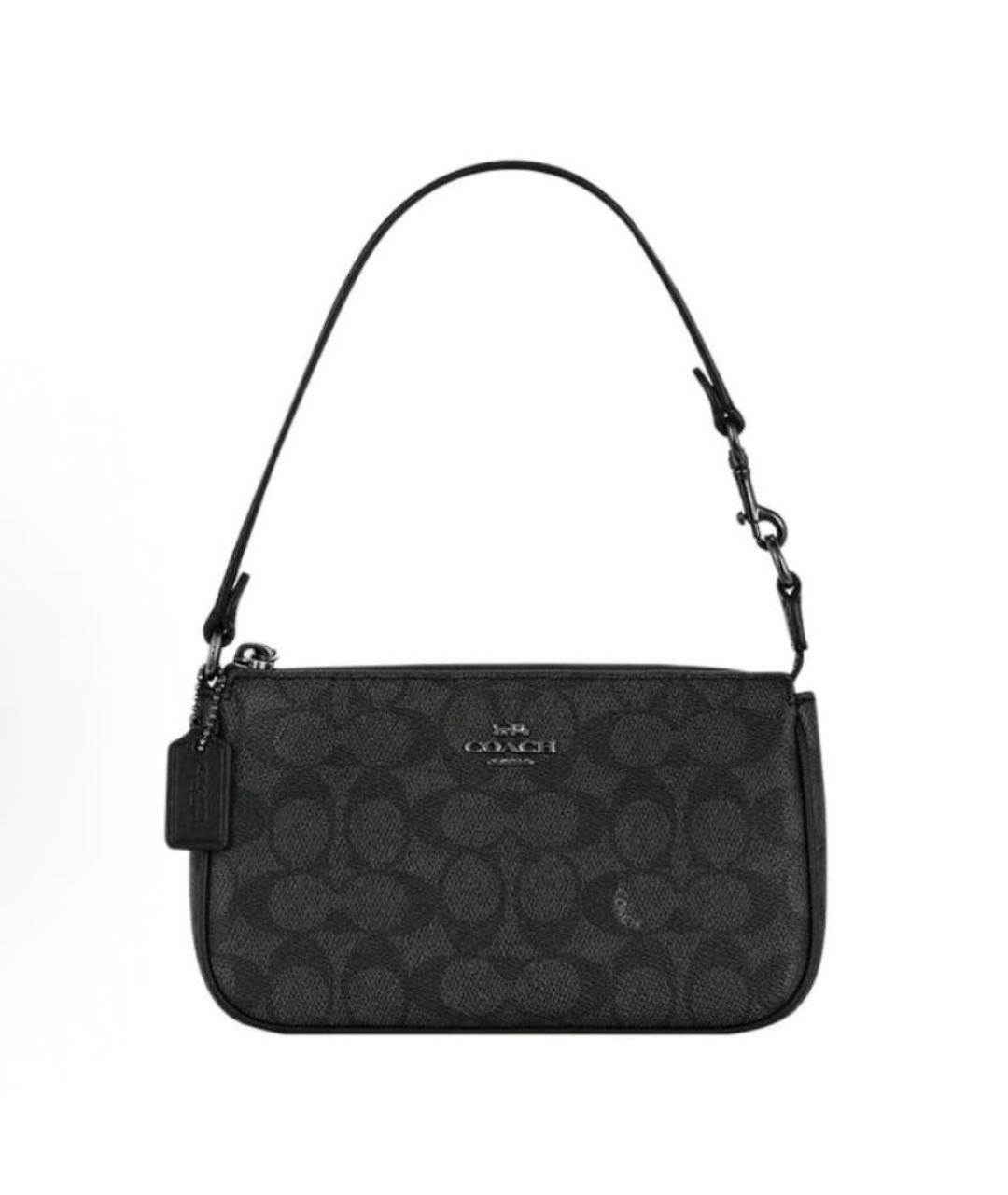 COACH Серая сумка через плечо, фото 9