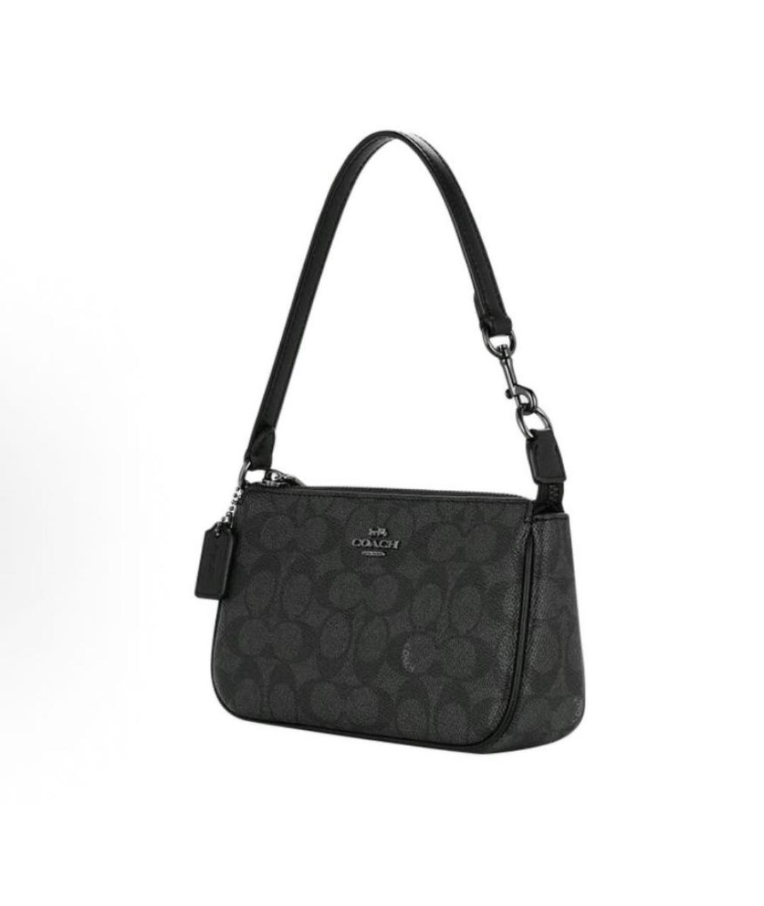COACH Серая сумка через плечо, фото 2