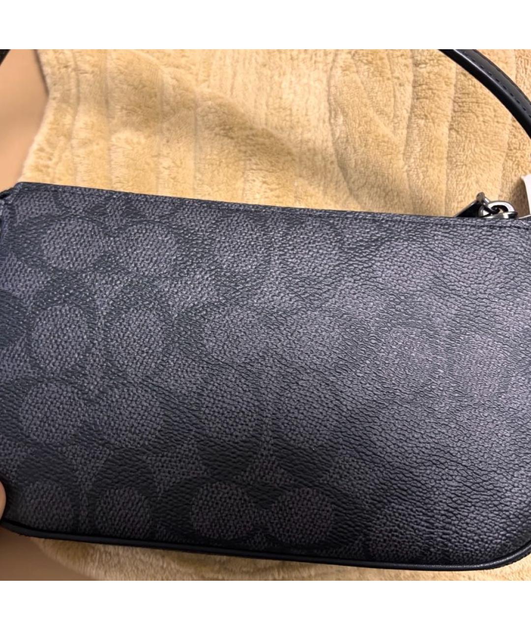 COACH Серая сумка через плечо, фото 8