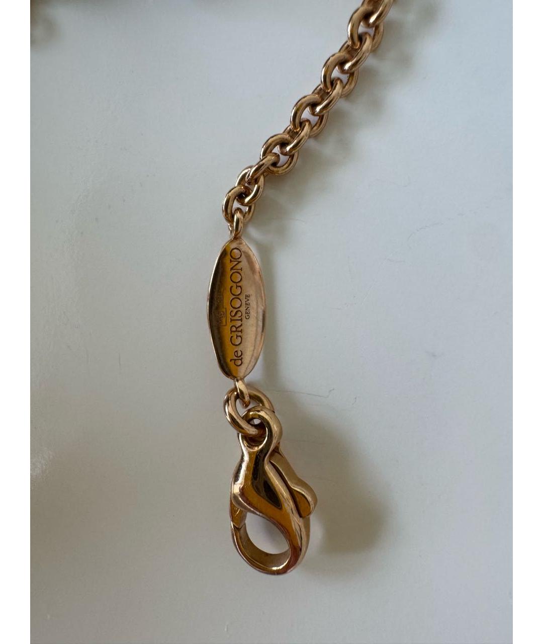 DE GRISOGONO Розовое колье из розового золота, фото 6