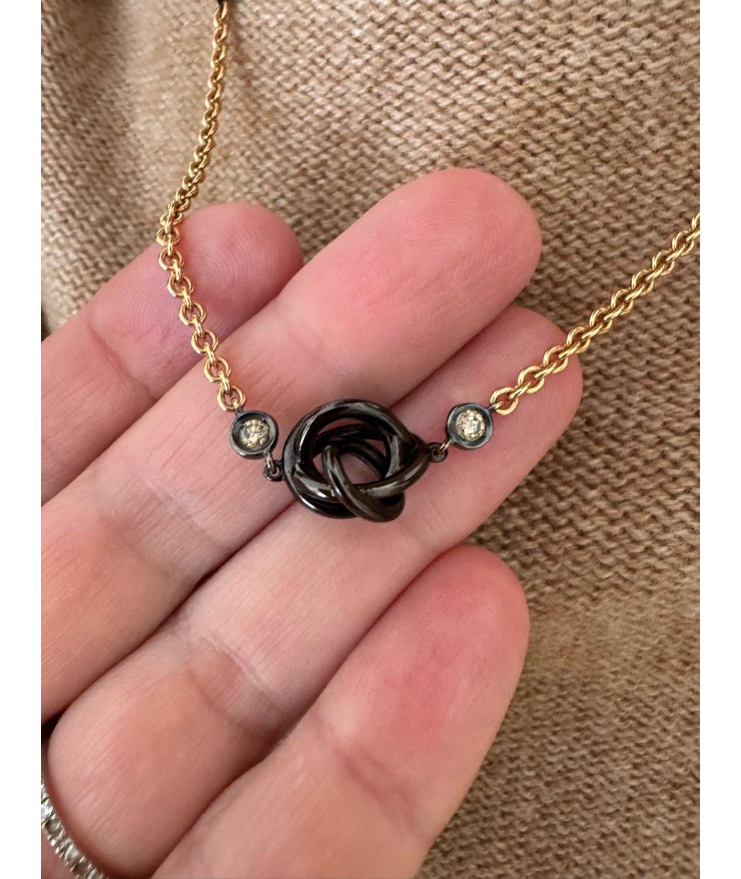 DE GRISOGONO Розовое колье из розового золота, фото 2