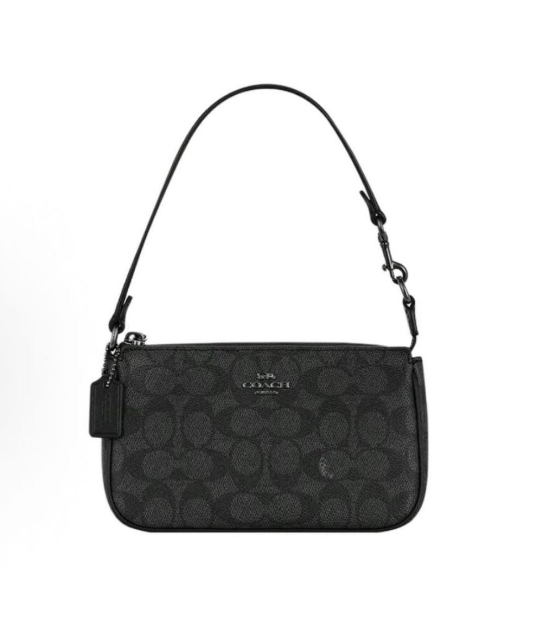 COACH Черная сумка через плечо, фото 9