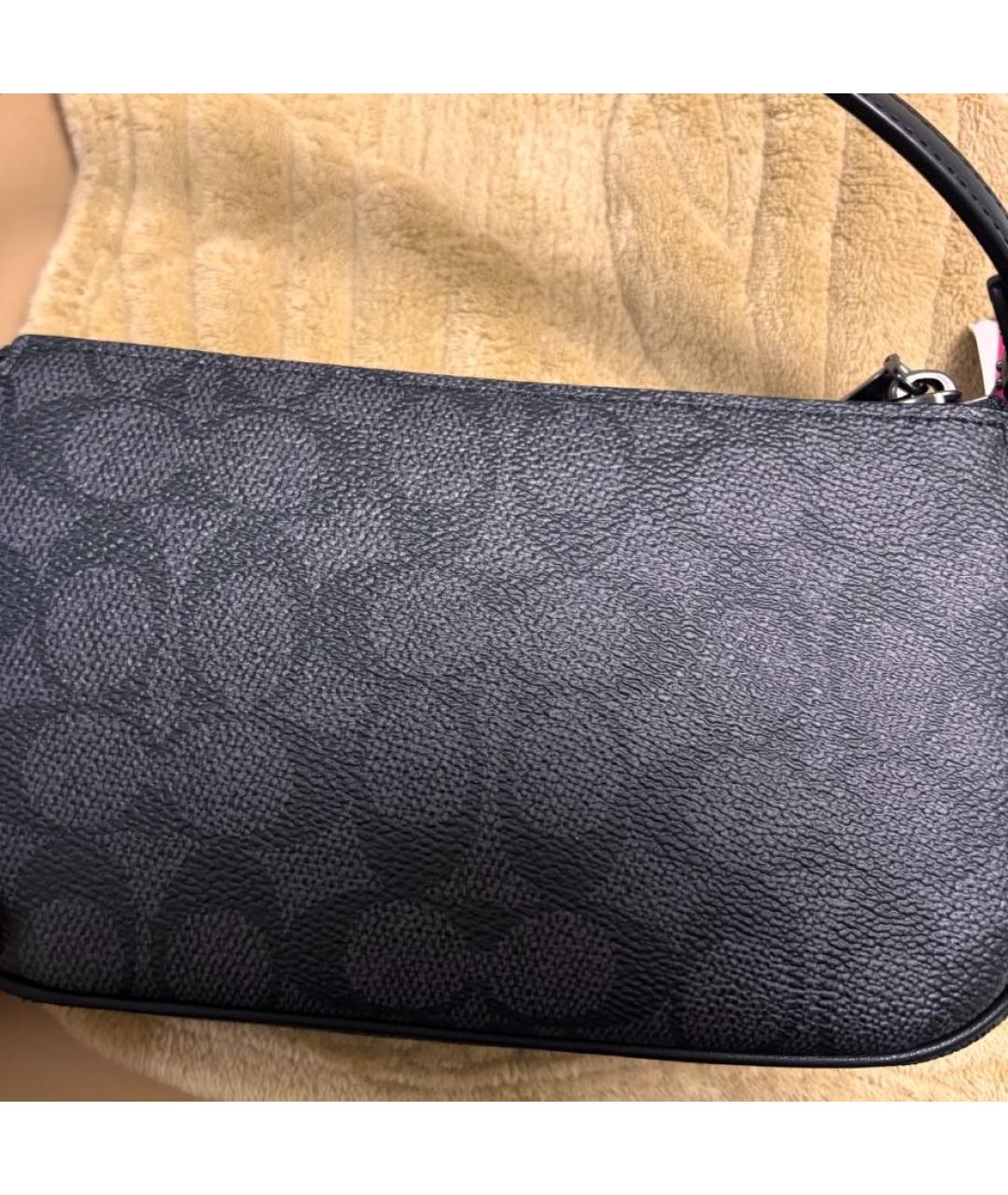 COACH Черная сумка через плечо, фото 8