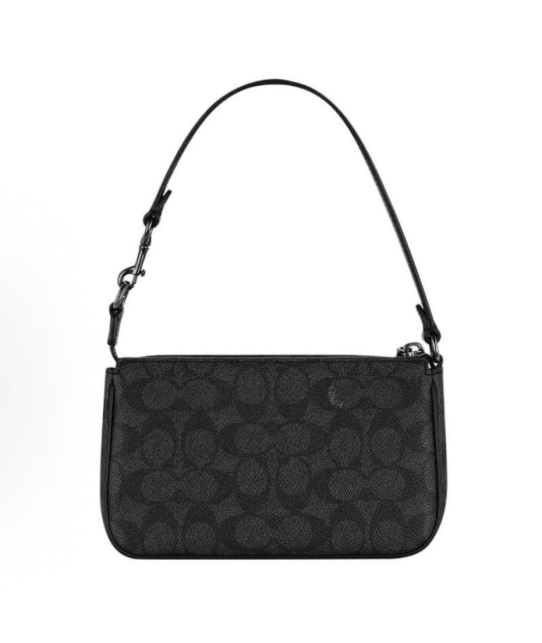 COACH Черная сумка через плечо, фото 4