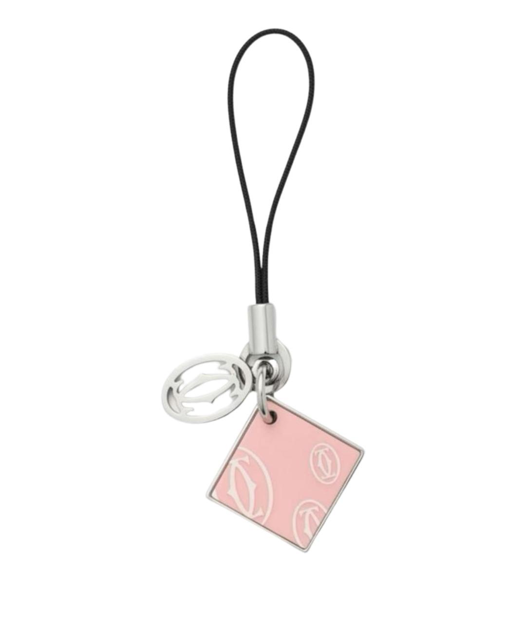 CARTIER Розовый брелок, фото 1