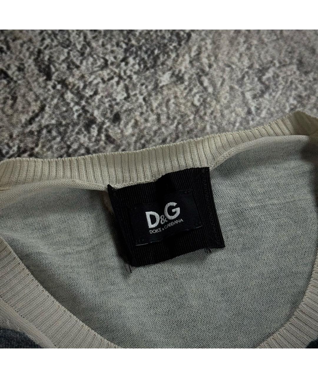 DOLCE&GABBANA Мульти джемпер / свитер, фото 4