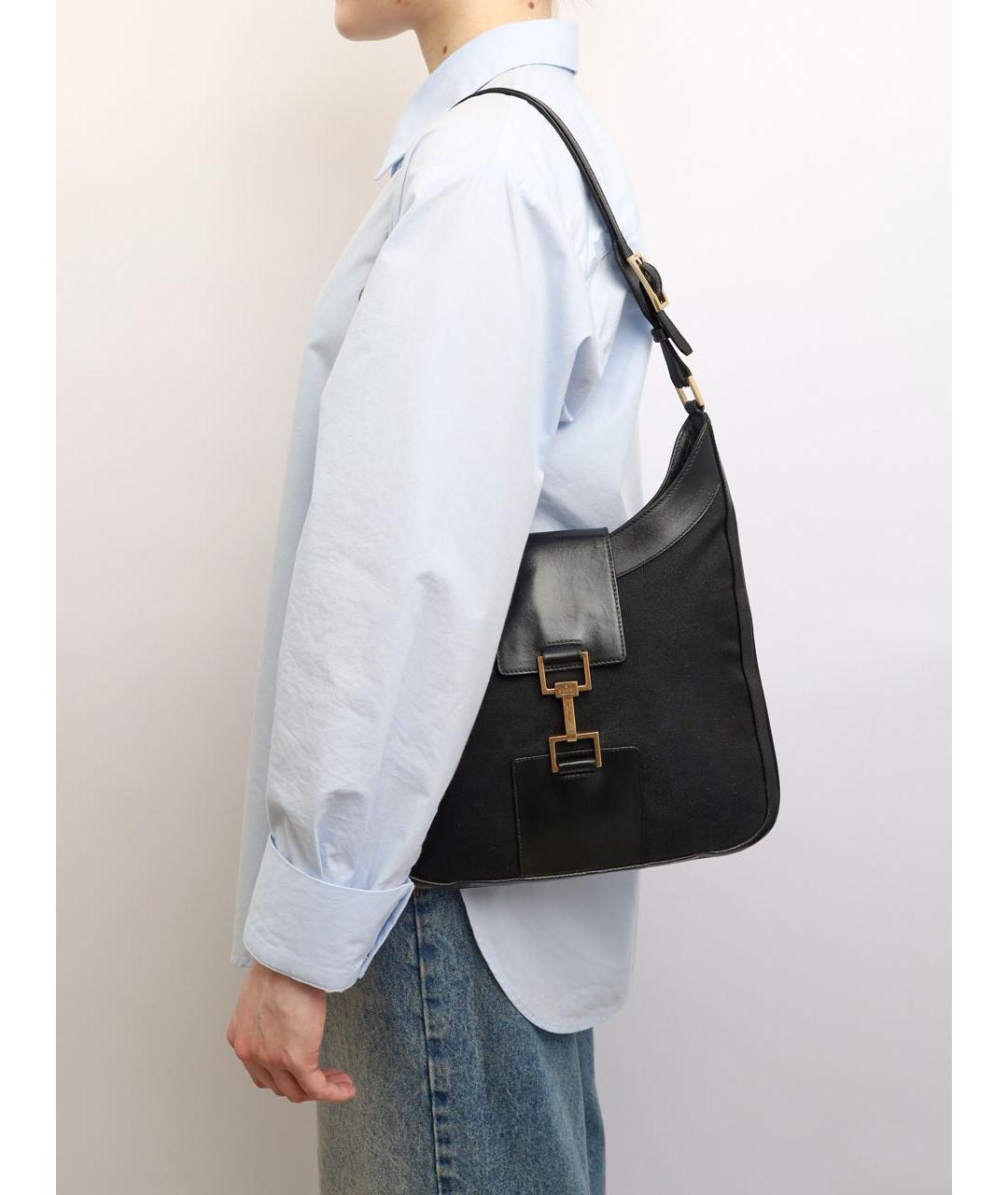 GUCCI Черная сумка через плечо, фото 2