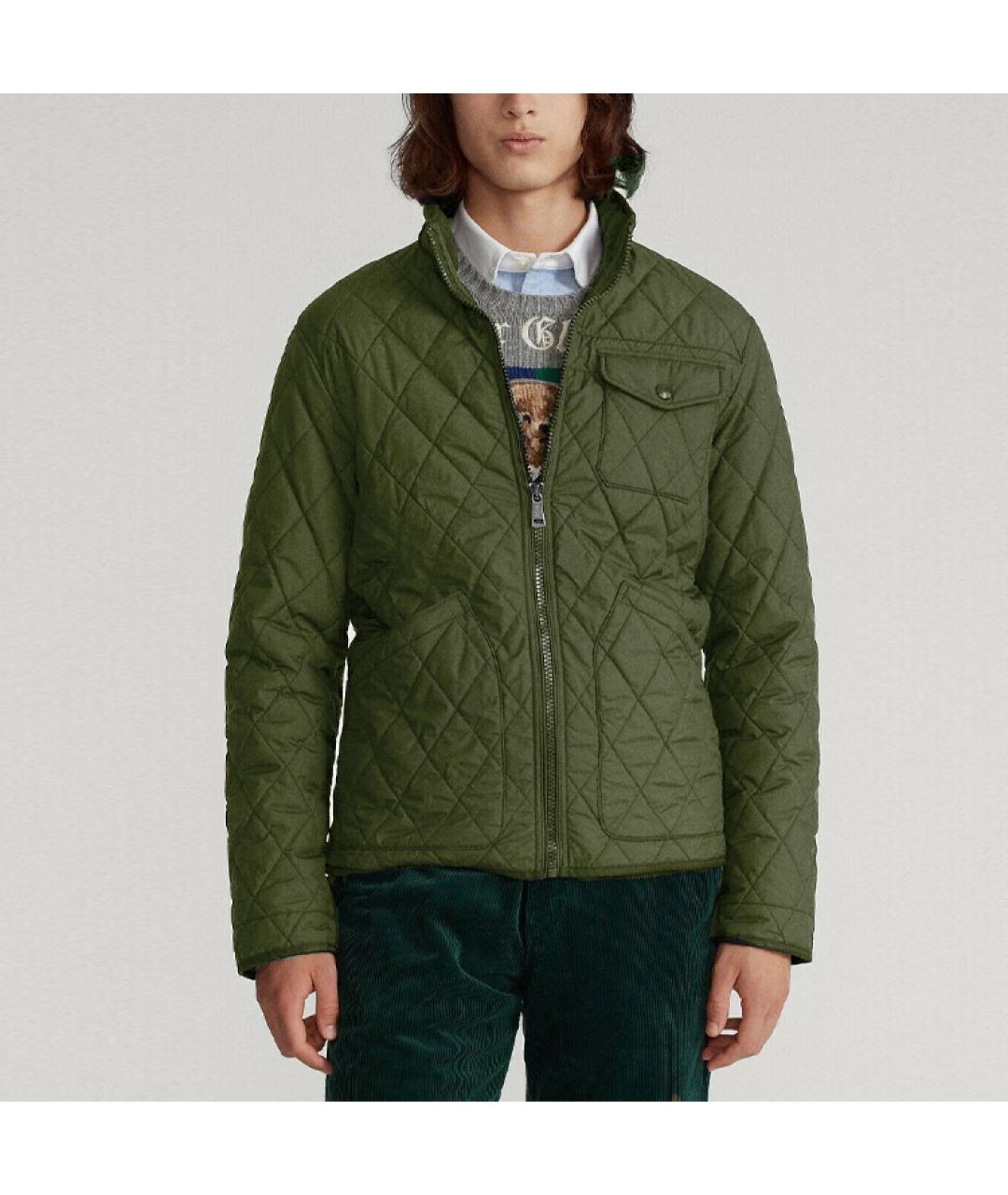 POLO RALPH LAUREN Зеленая куртка, фото 3