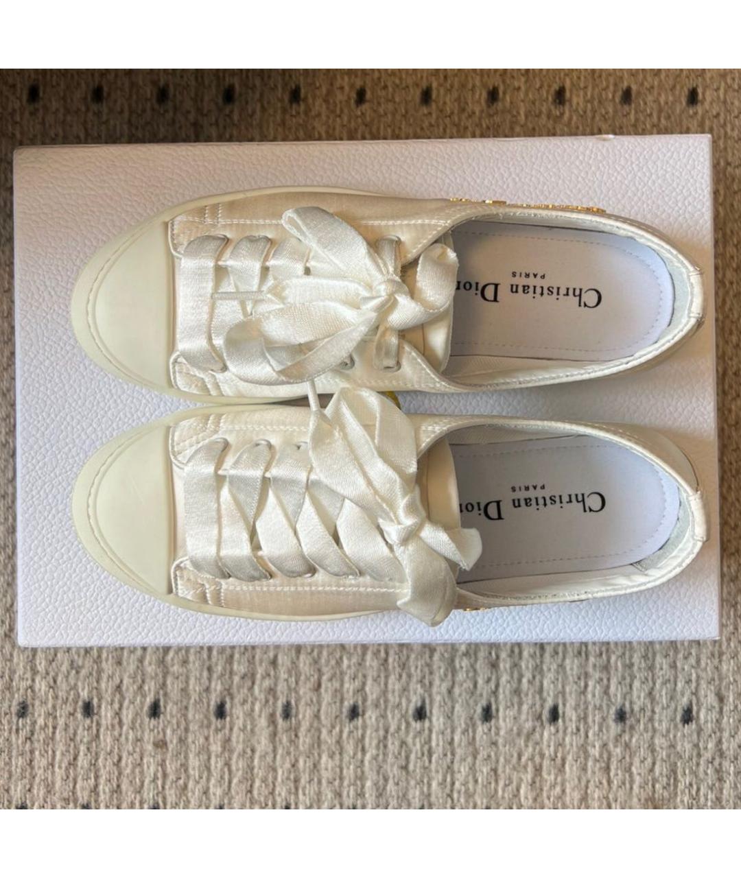 CHRISTIAN DIOR Белые кеды, фото 6