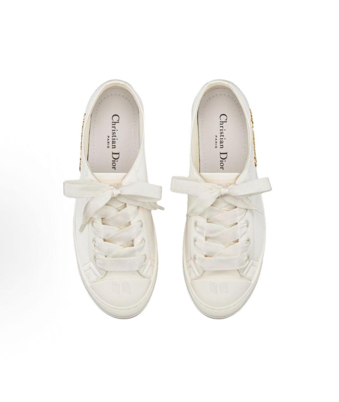 CHRISTIAN DIOR Белые кеды, фото 4