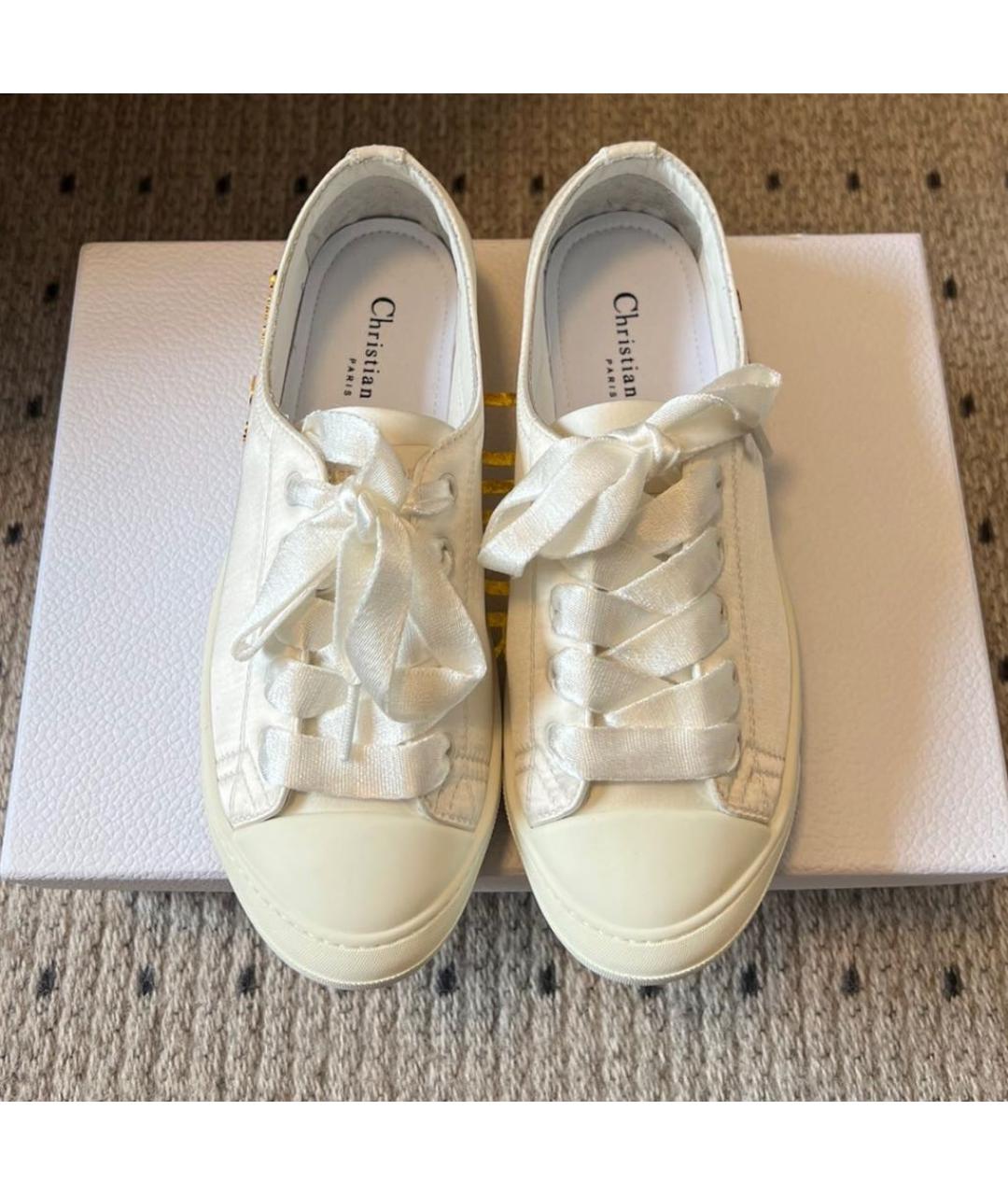CHRISTIAN DIOR Белые кеды, фото 7