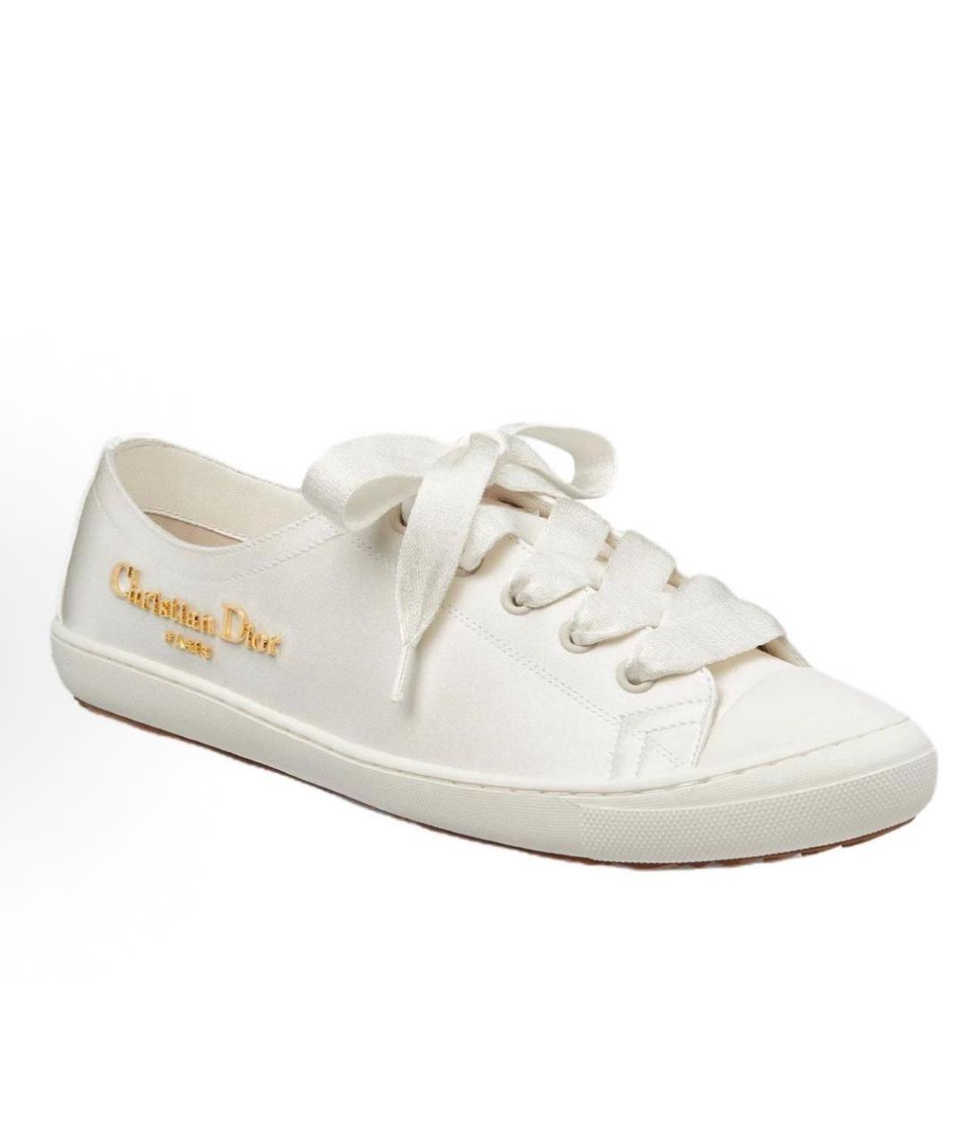 CHRISTIAN DIOR Белые кеды, фото 3