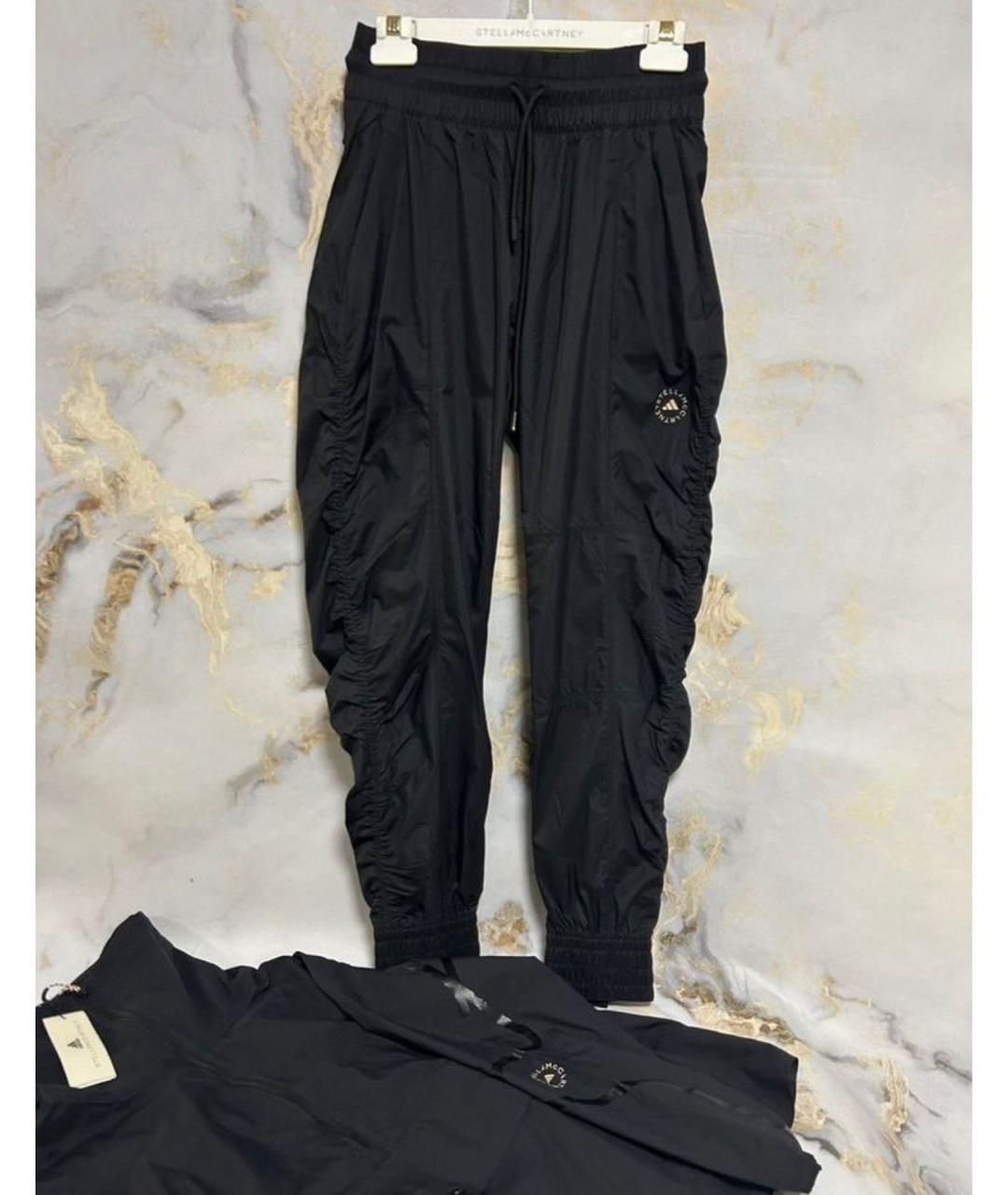 ADIDAS BY STELLA MCCARTNEY Черные спортивные брюки и шорты, фото 2