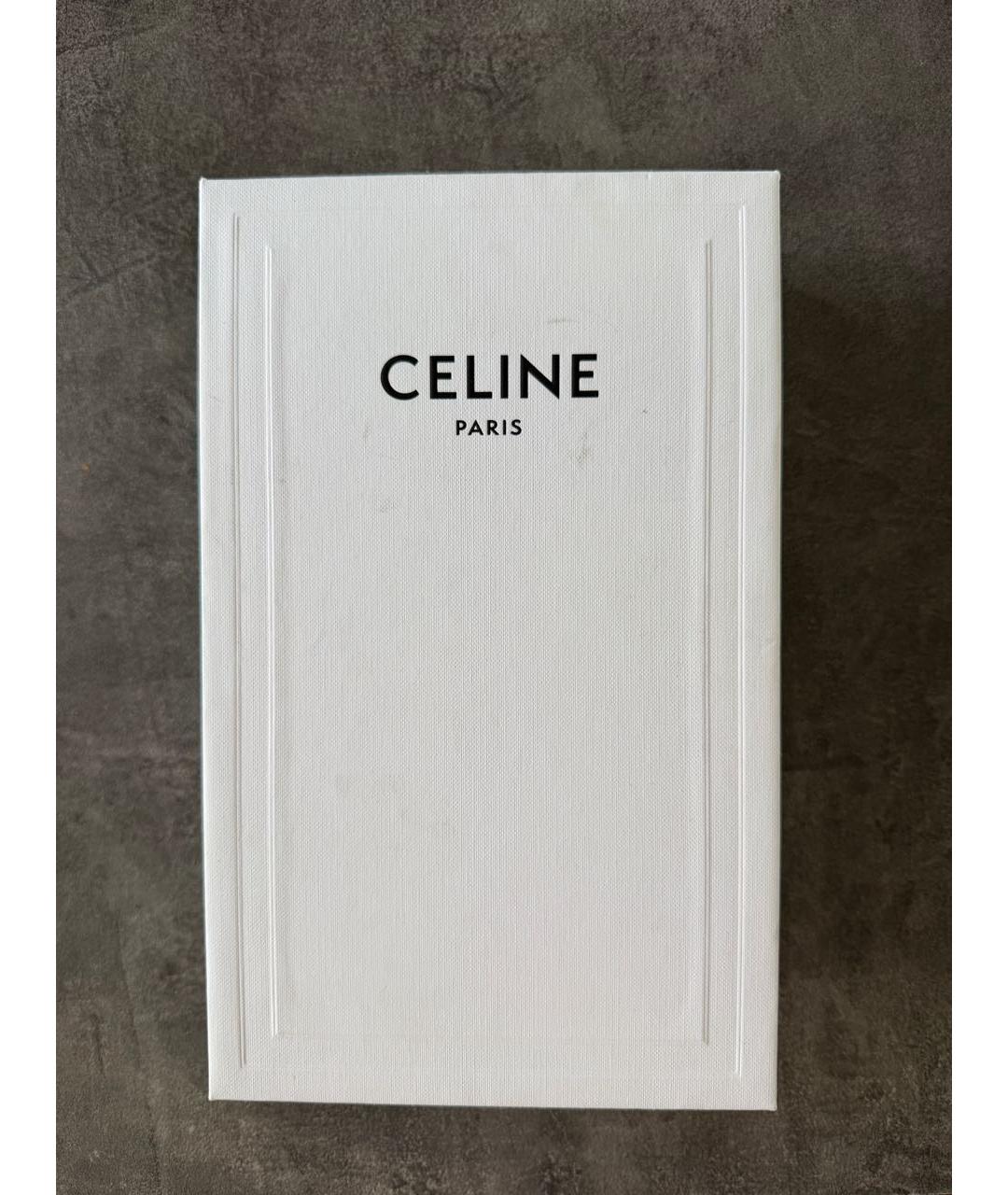 CELINE Коричневая сумка через плечо, фото 7