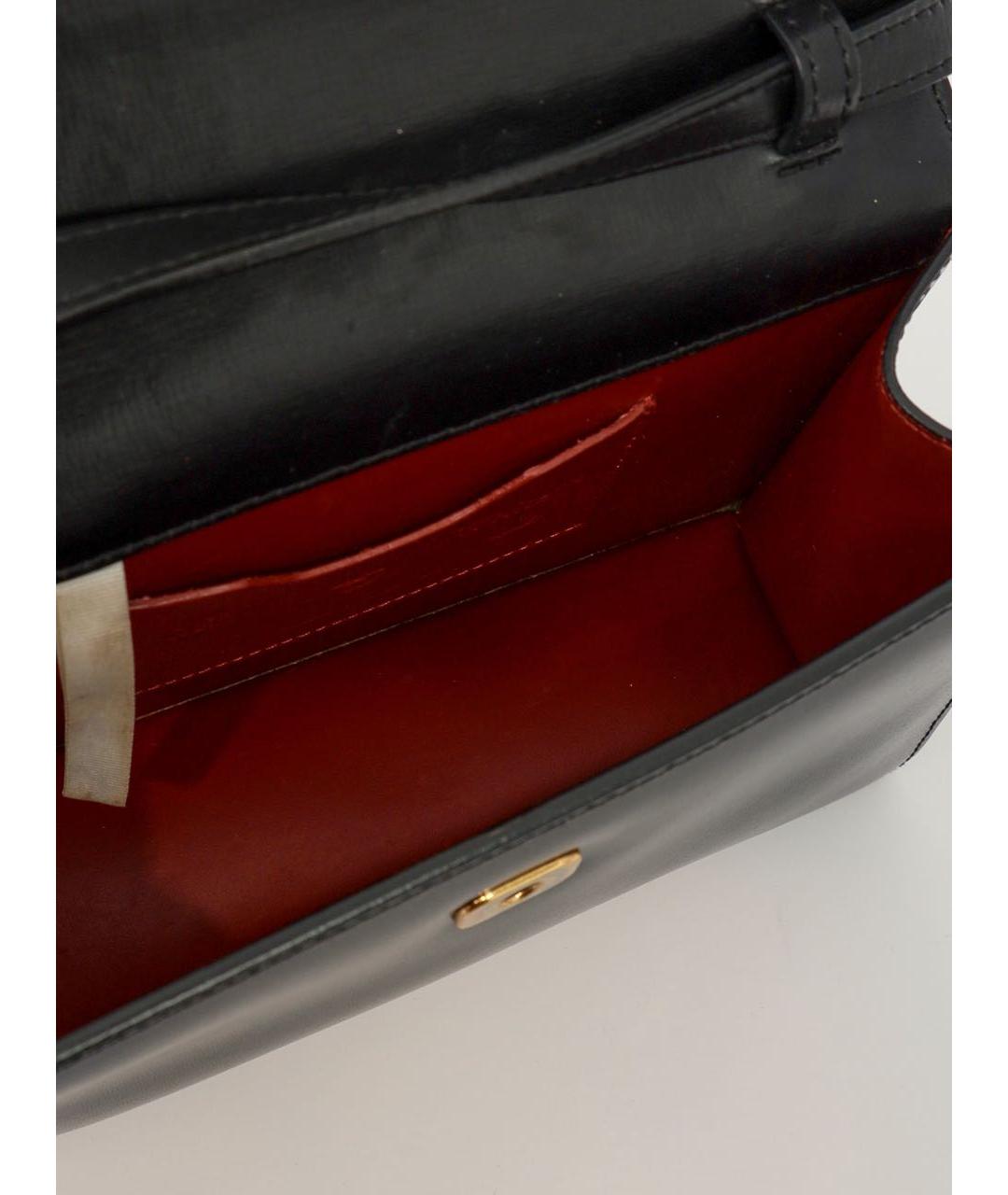 OFF-WHITE Черная кожаная сумка через плечо, фото 7