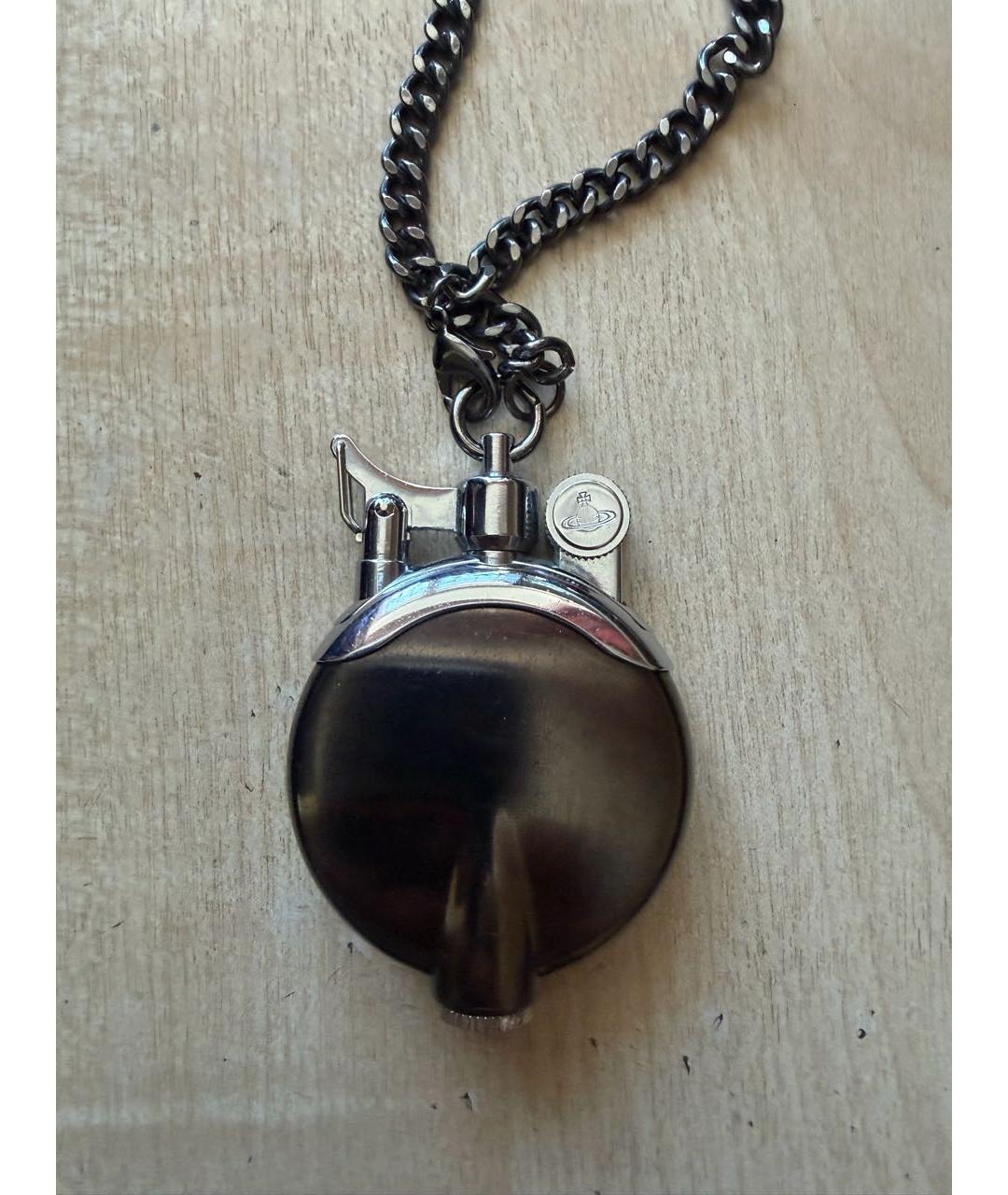 VIVIENNE WESTWOOD Антрацитовая подвеска, фото 2