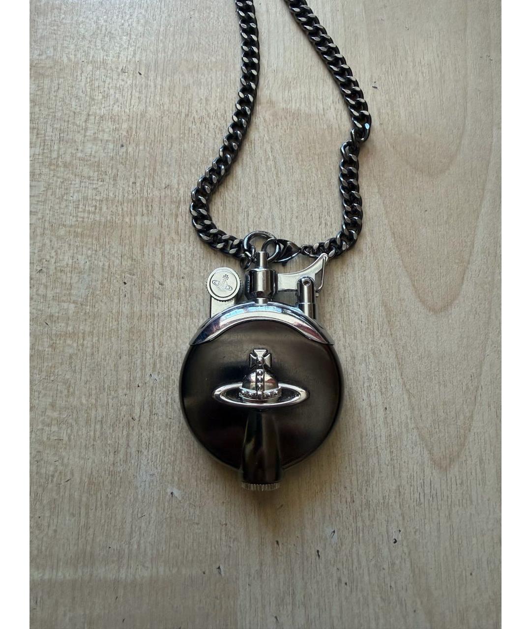 VIVIENNE WESTWOOD Антрацитовая подвеска, фото 5