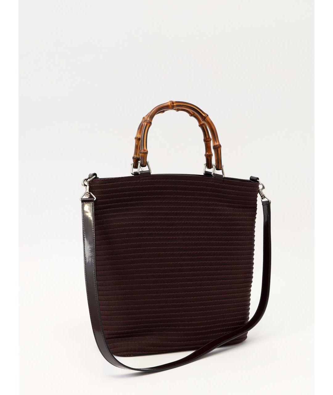 GUCCI Коричневая сумка тоут, фото 4