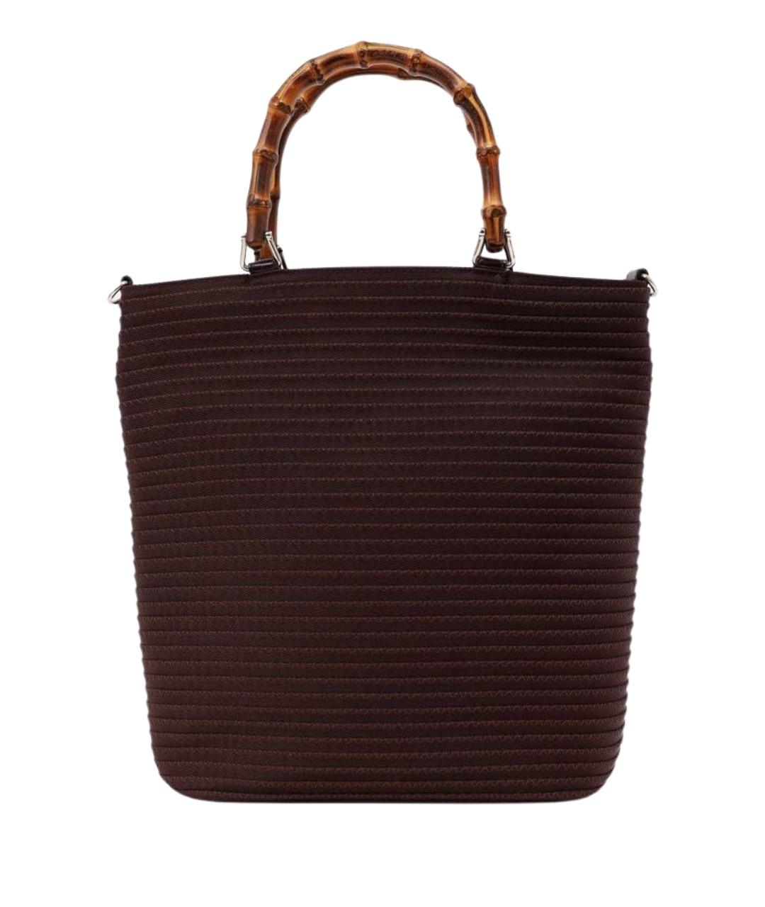 GUCCI Коричневая сумка тоут, фото 1