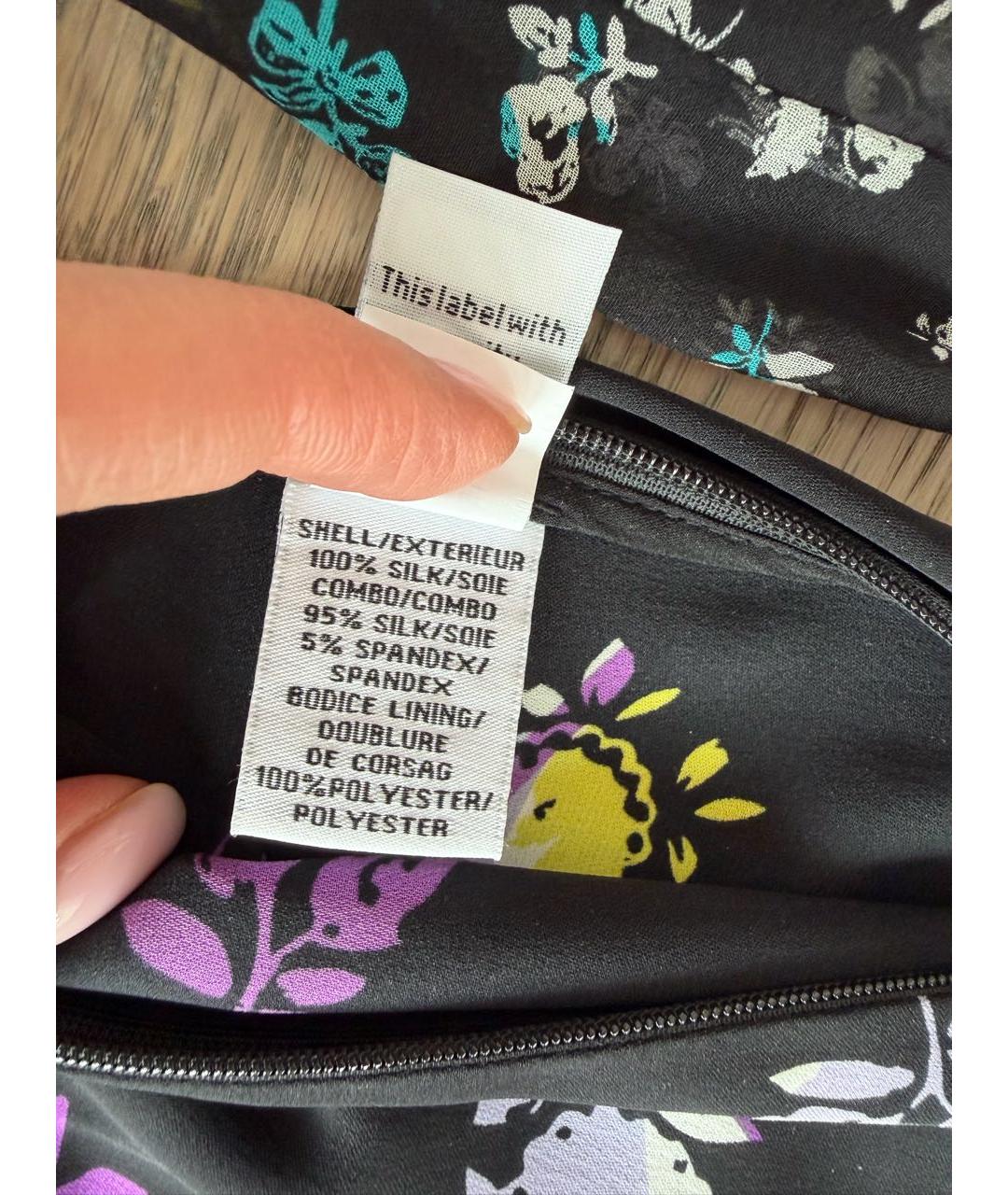 DIANE VON FURSTENBERG Мульти шелковый комбинезон, фото 4