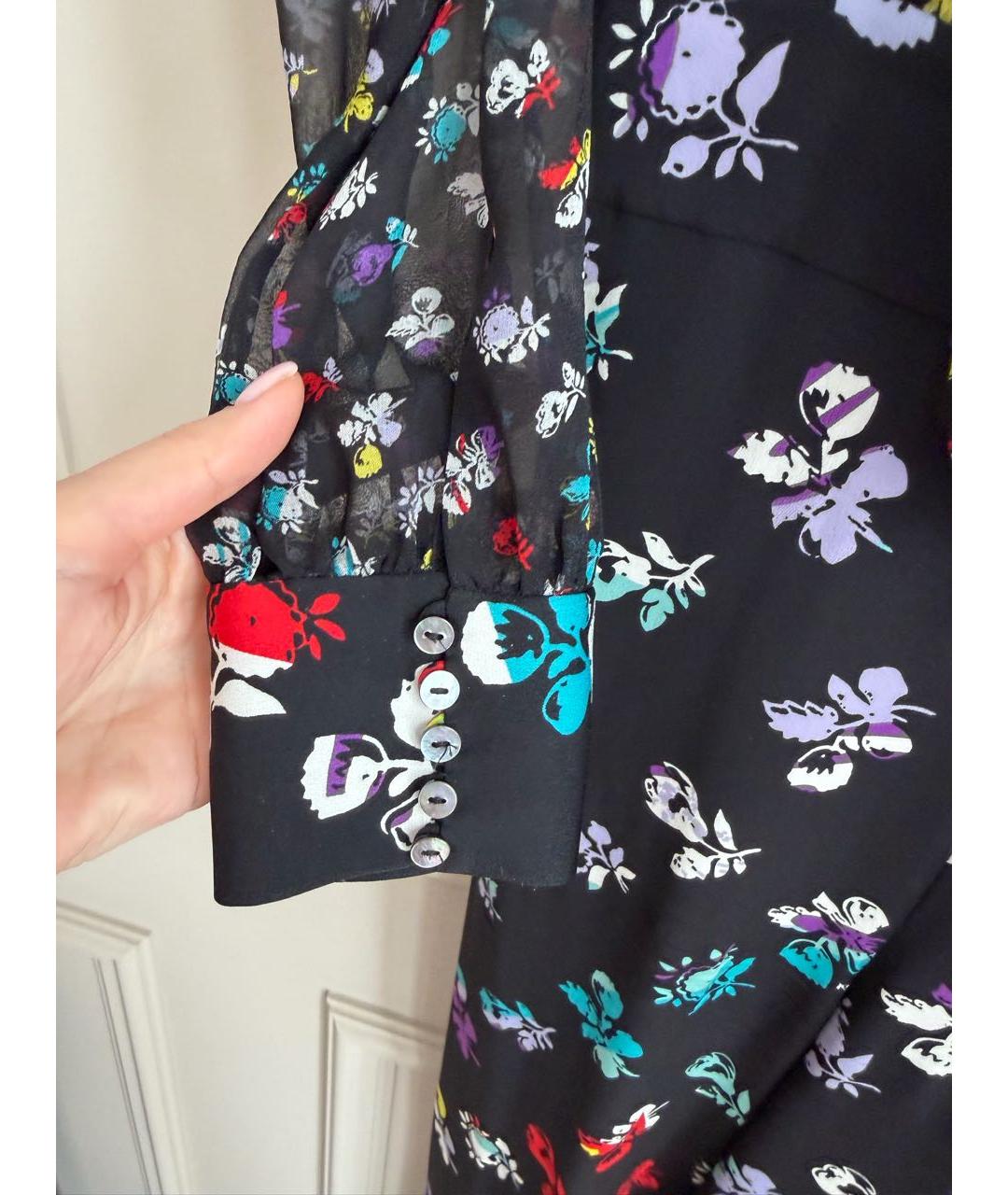 DIANE VON FURSTENBERG Мульти шелковый комбинезон, фото 5