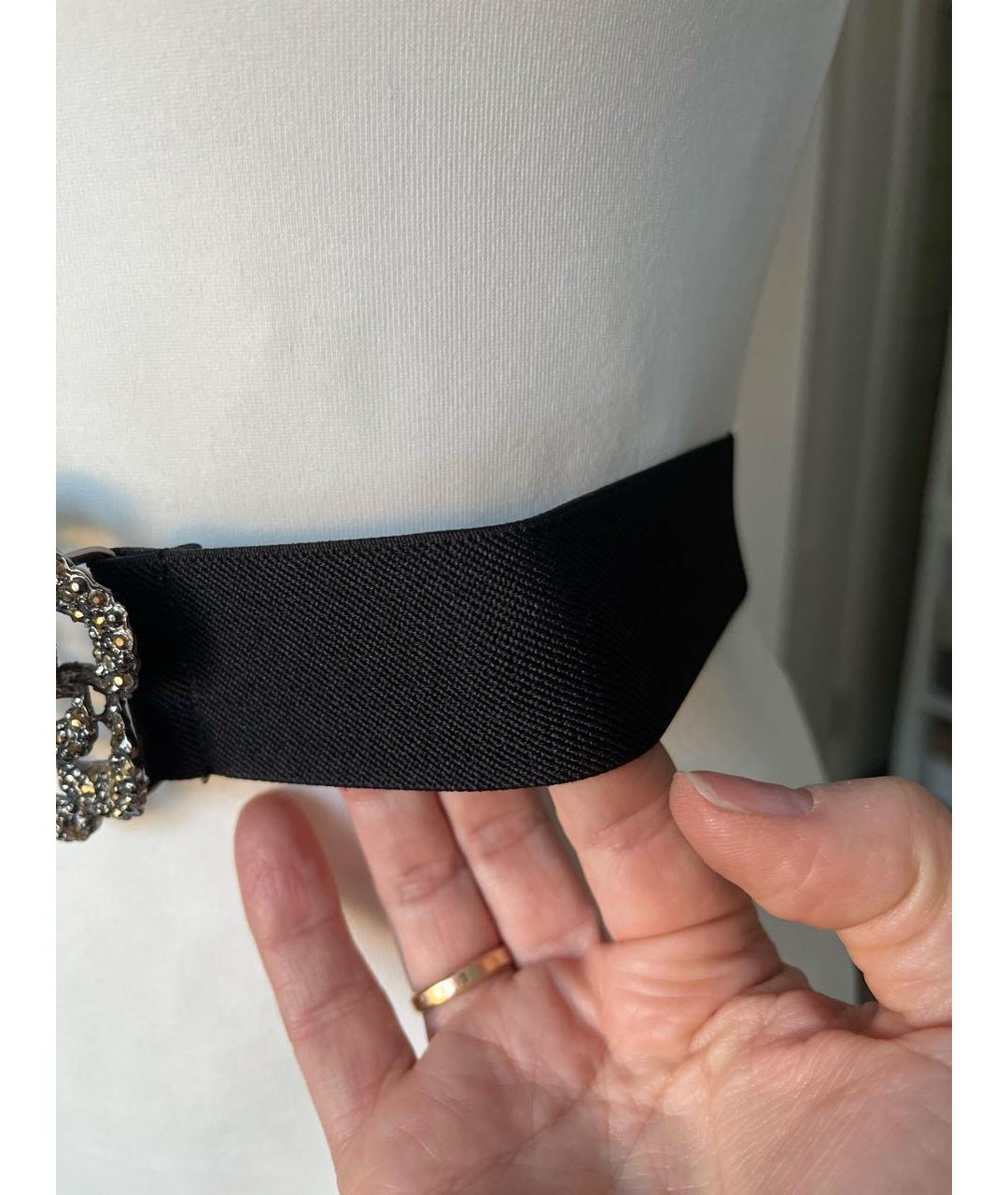 BCBG MAXAZRIA Черный ремень, фото 3