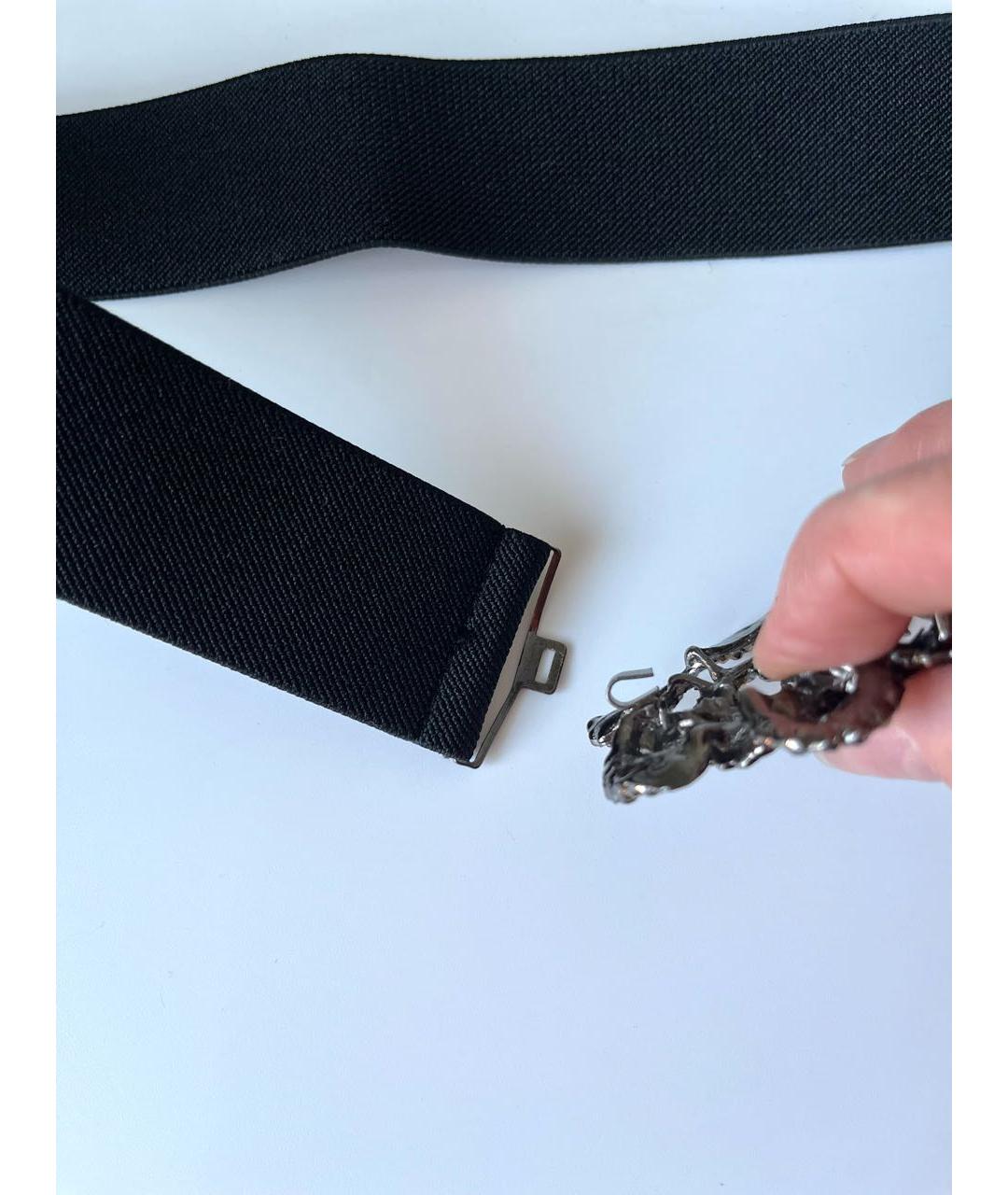 BCBG MAXAZRIA Черный ремень, фото 6