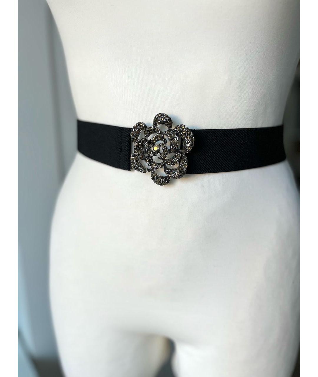 BCBG MAXAZRIA Черный ремень, фото 2