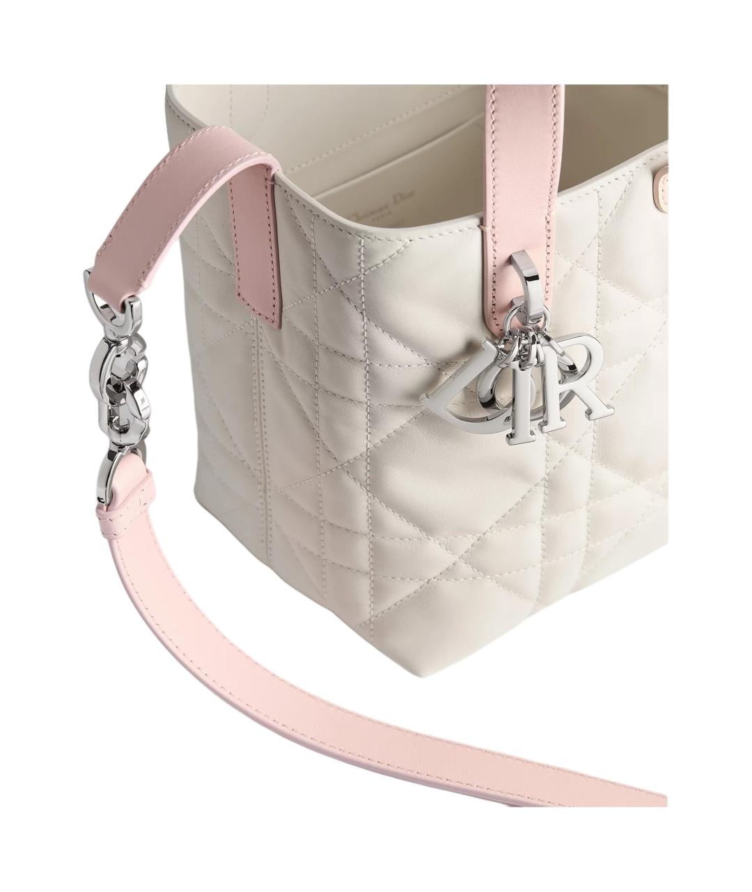 CHRISTIAN DIOR Бежевая сумка через плечо, фото 5