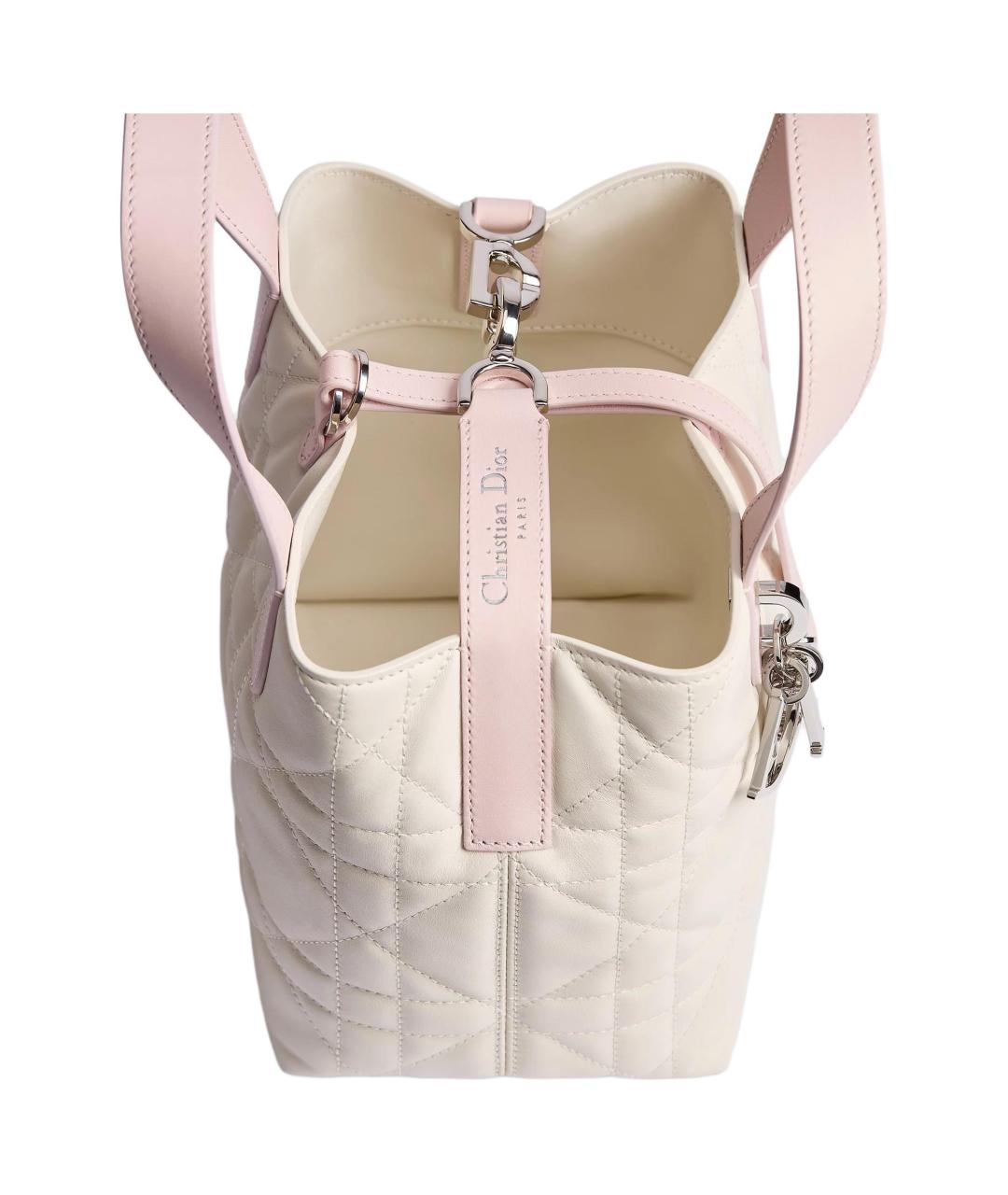 CHRISTIAN DIOR Бежевая сумка через плечо, фото 4