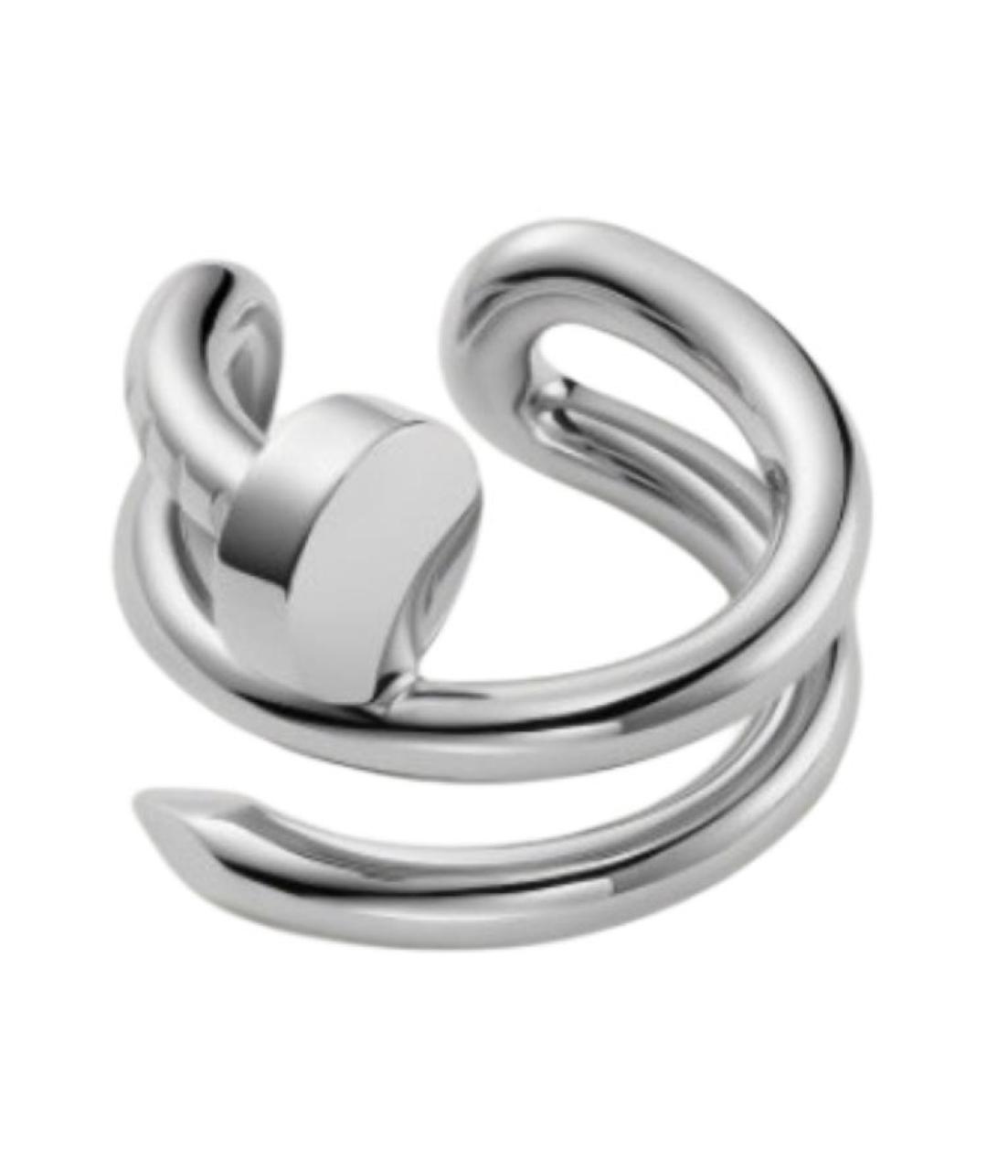 CARTIER Серебряные серьги из белого золота, фото 1