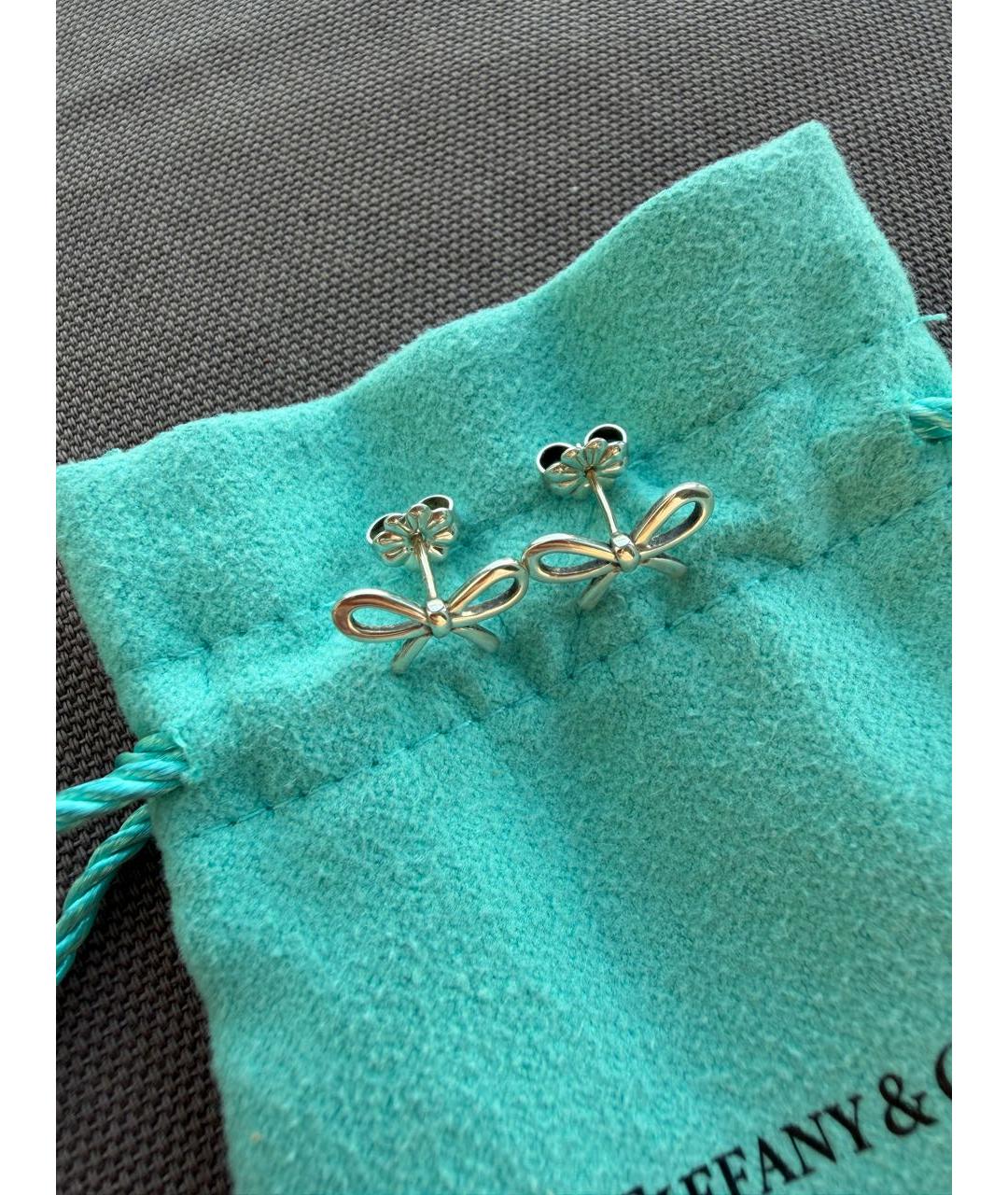 TIFFANY&CO Серебряные серебряные серьги, фото 6