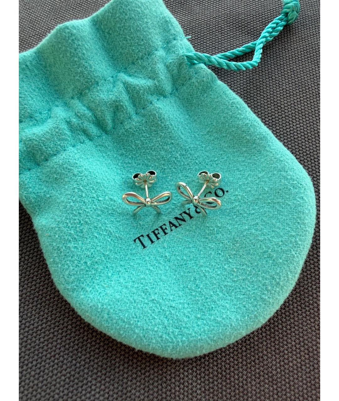 TIFFANY&CO Серебряные серебряные серьги, фото 4